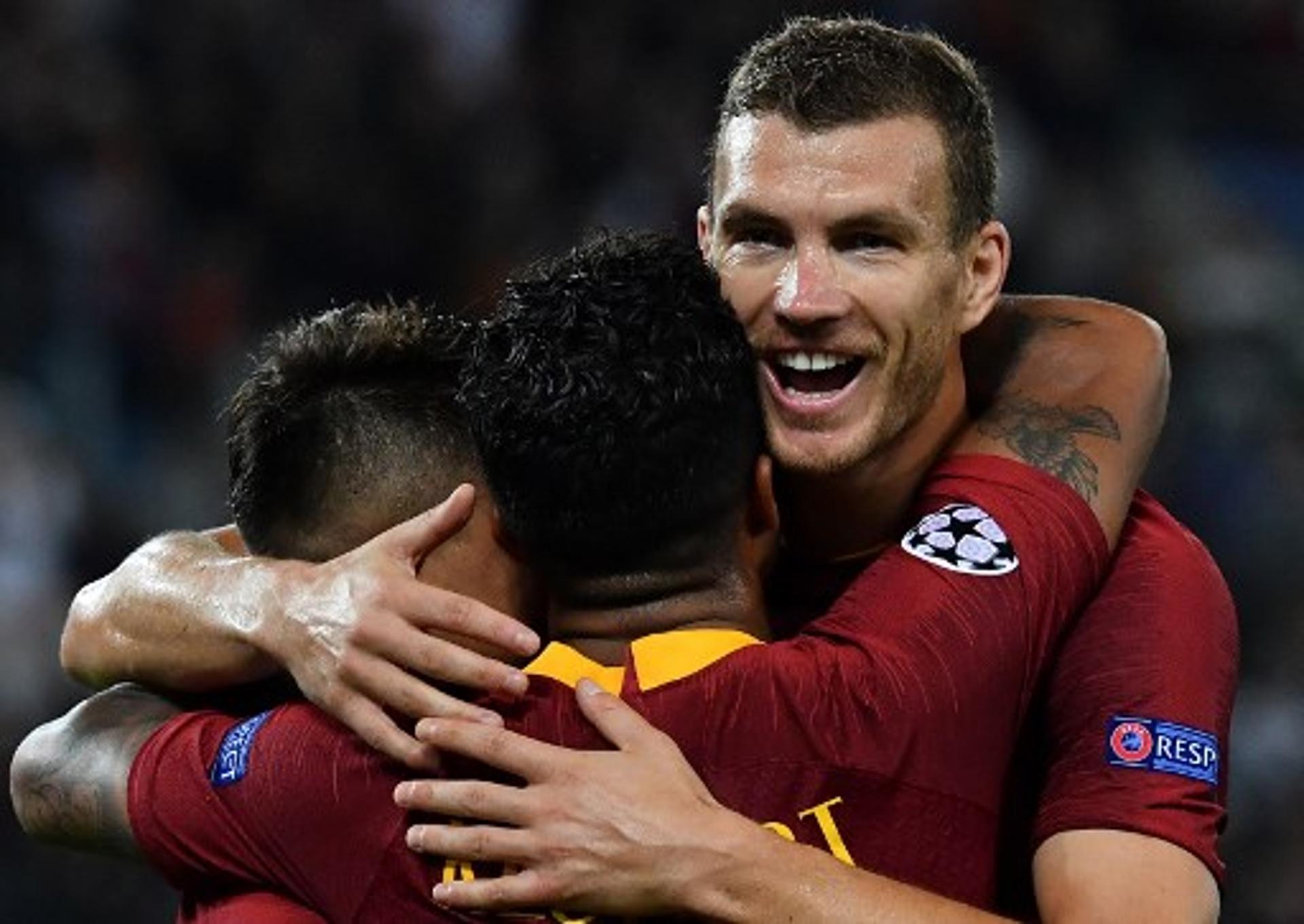 Dzeko - Roma x Viktoria Plzen