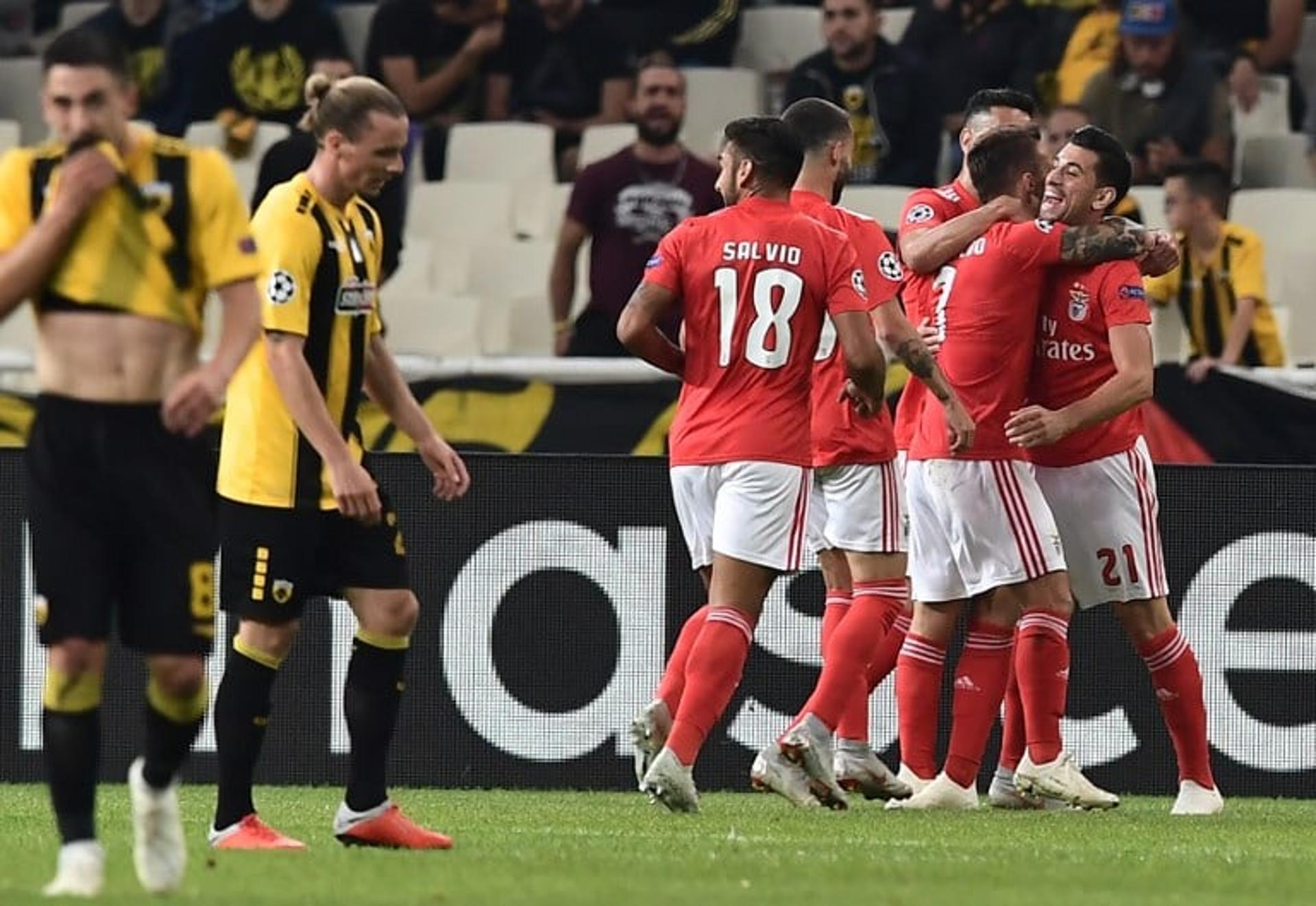 AEK x Benfica - Liga dos Campeões