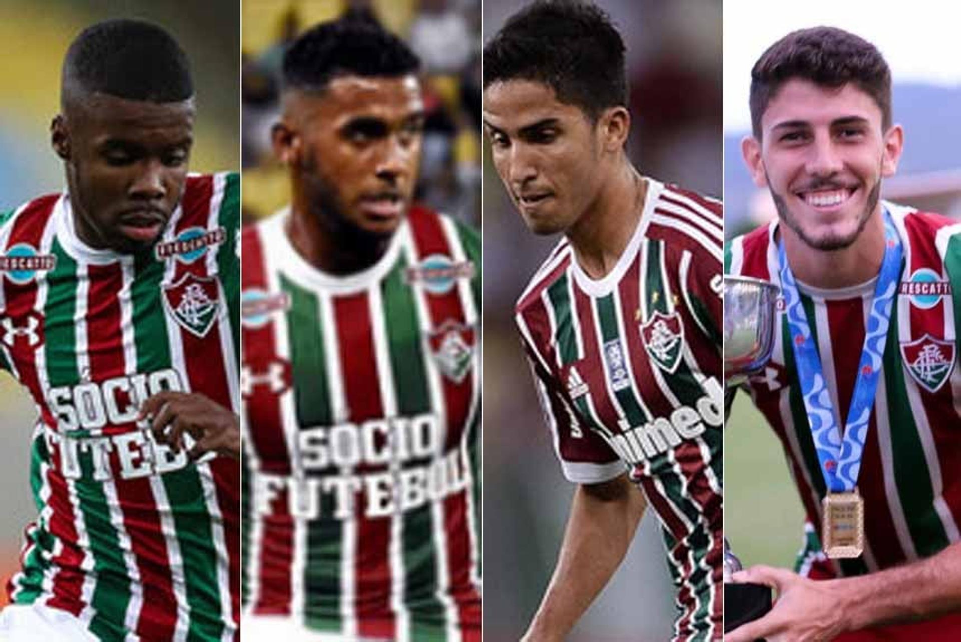 Matheus Alessandro, Matheus Norton, Diogo (sub-20) e Igor Julião