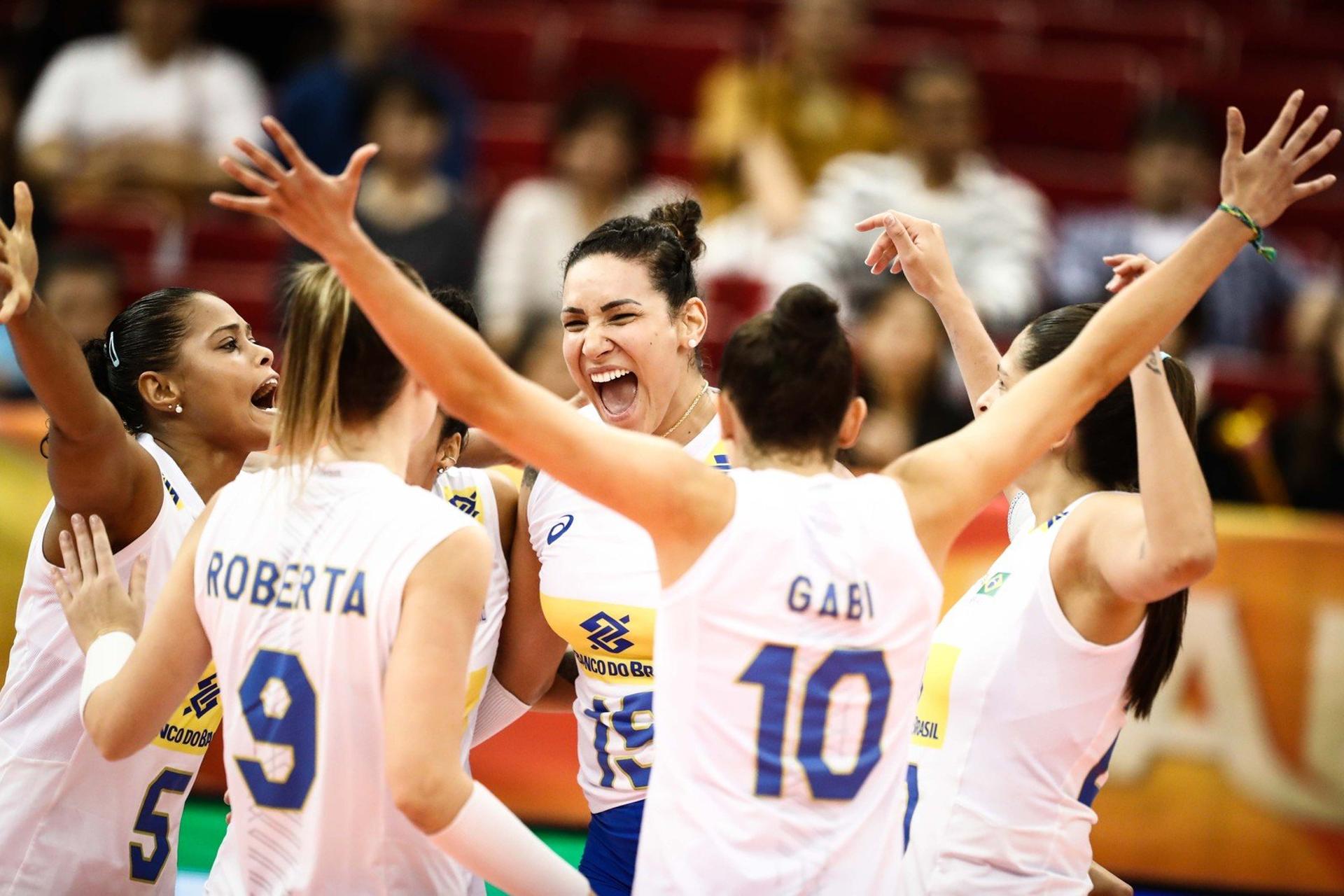 Brasil x México - Vôlei Feminino