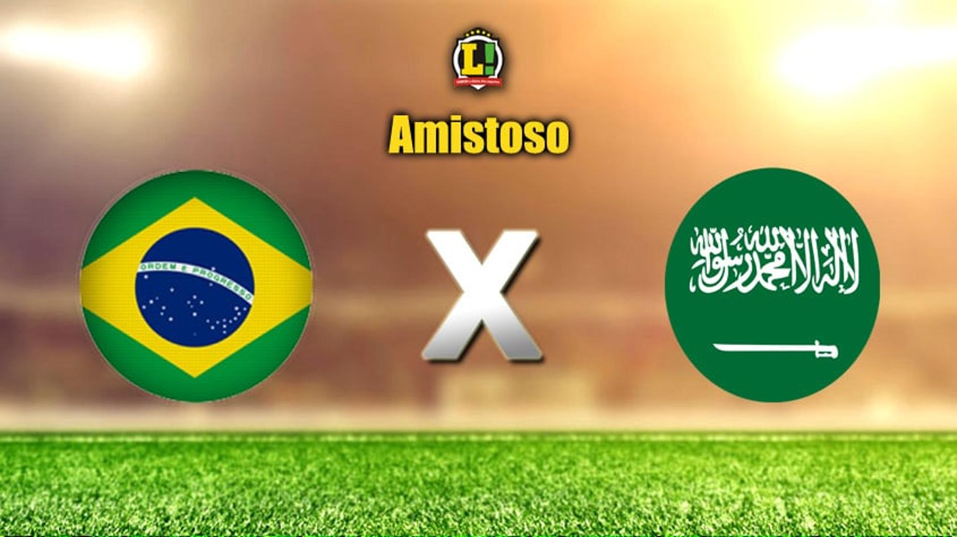 Apresentação AMISTOSO Brasil x Arábia Saudita