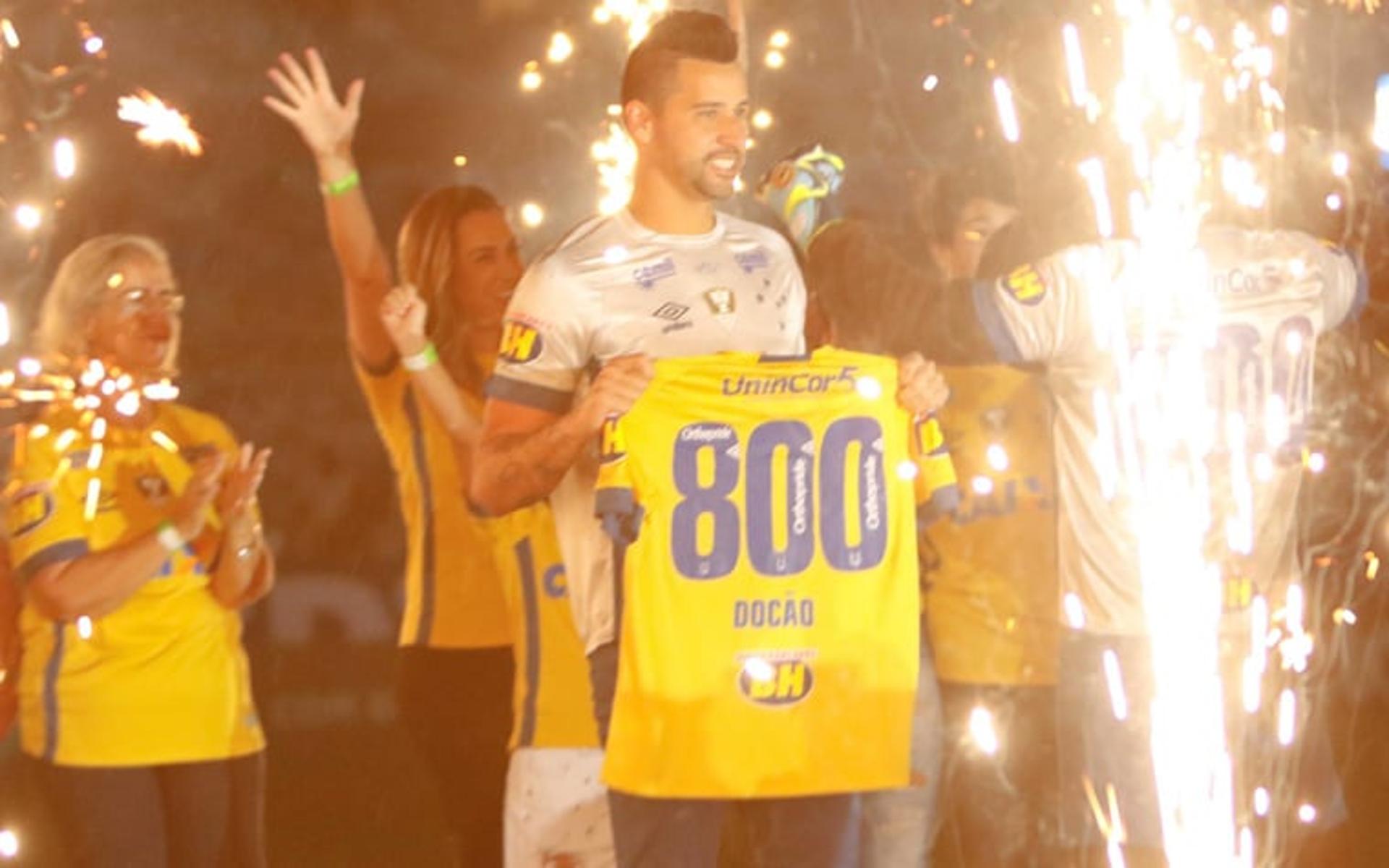 Fábio - 800 jogos pelo Cruzeiro