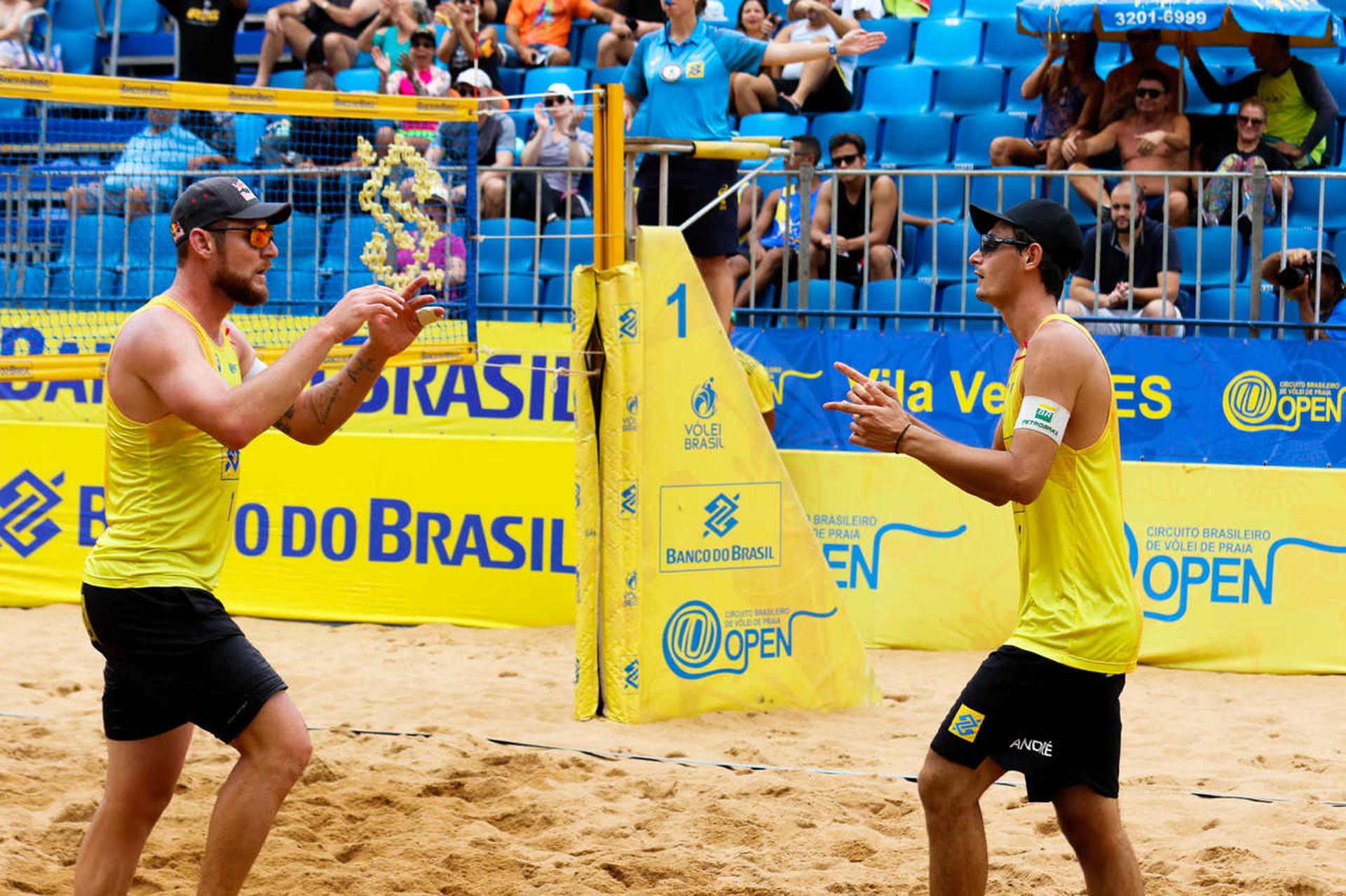 Alison e André Stein - Circuito Mundial de Vôlei de Praia