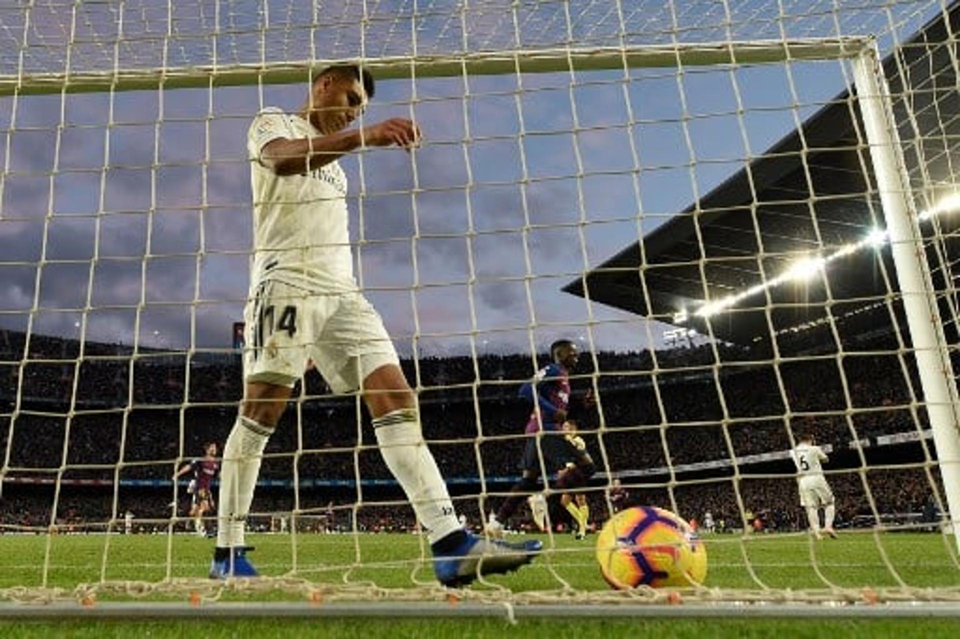 Casemiro - Barcelona x Real Madrid