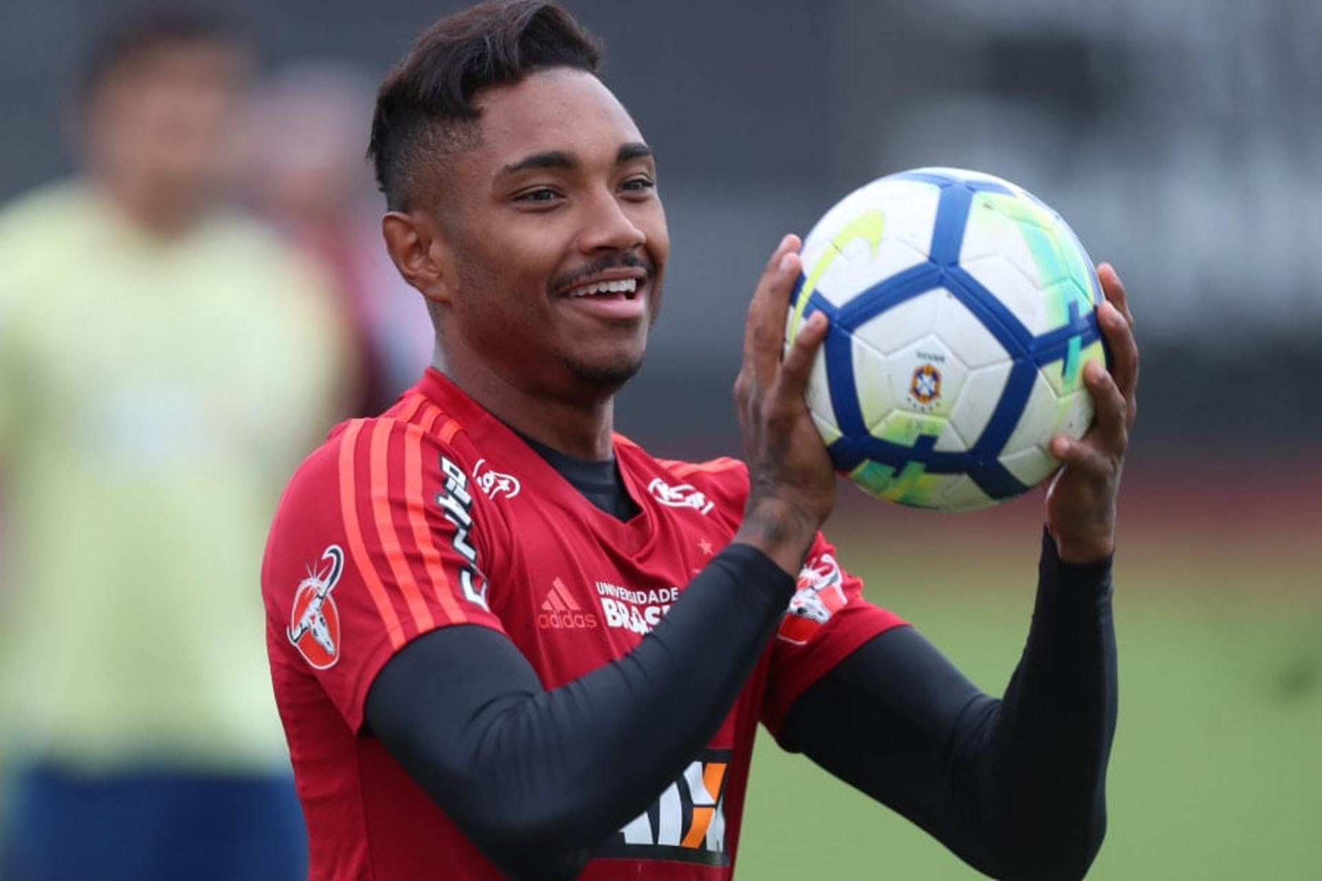 Vitinho - Treino do Flamengo