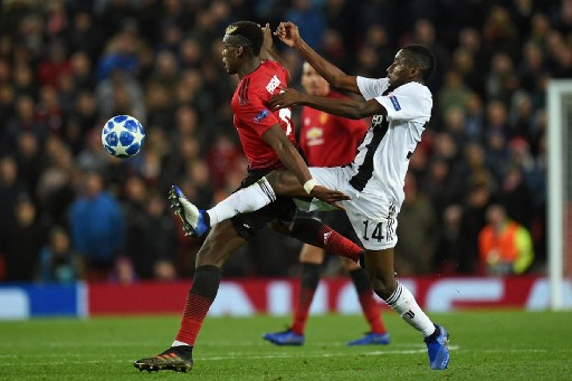 Pogba e Matuidi - Manchester United x Juventus