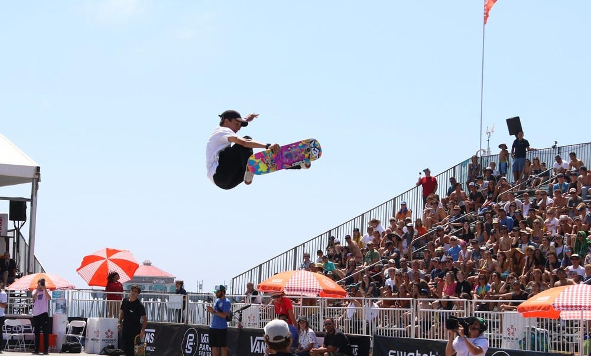 Luiz Francisco avançou às semifinais do Mundial de Skate Park