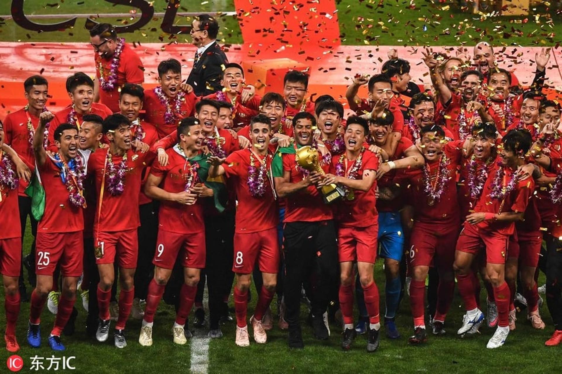 Shangai SIPG campeão do Chinesão