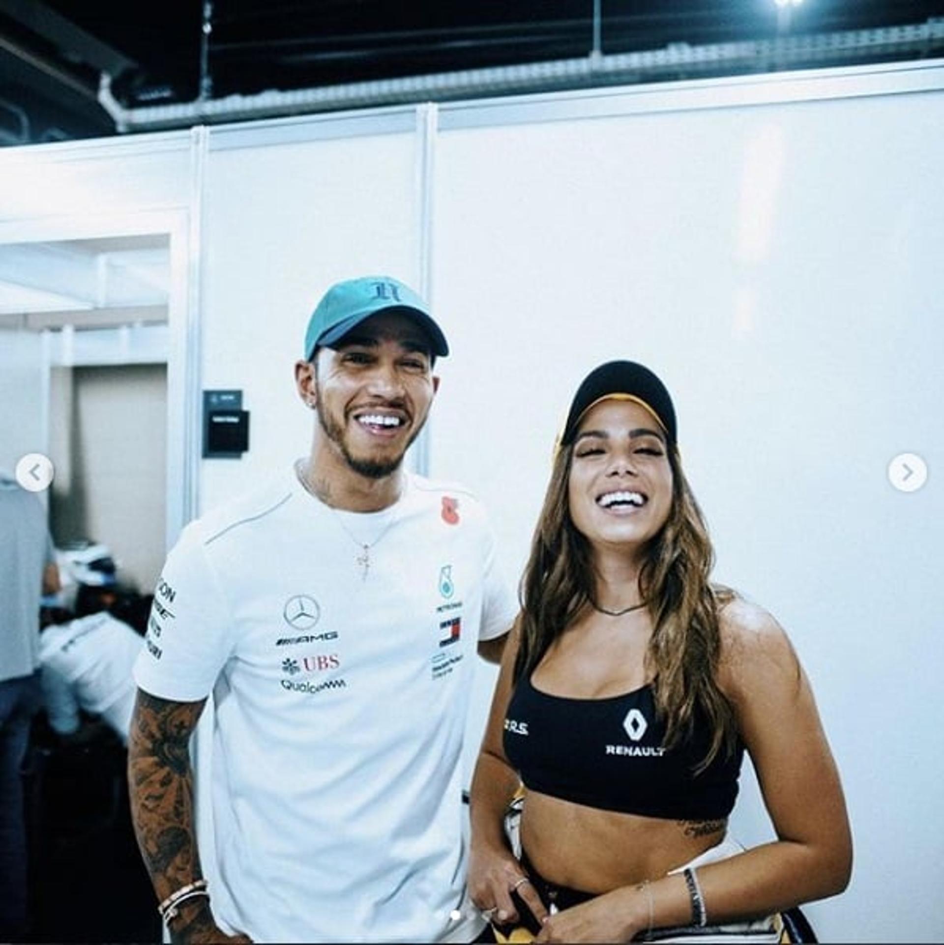 Hamilton e Anitta