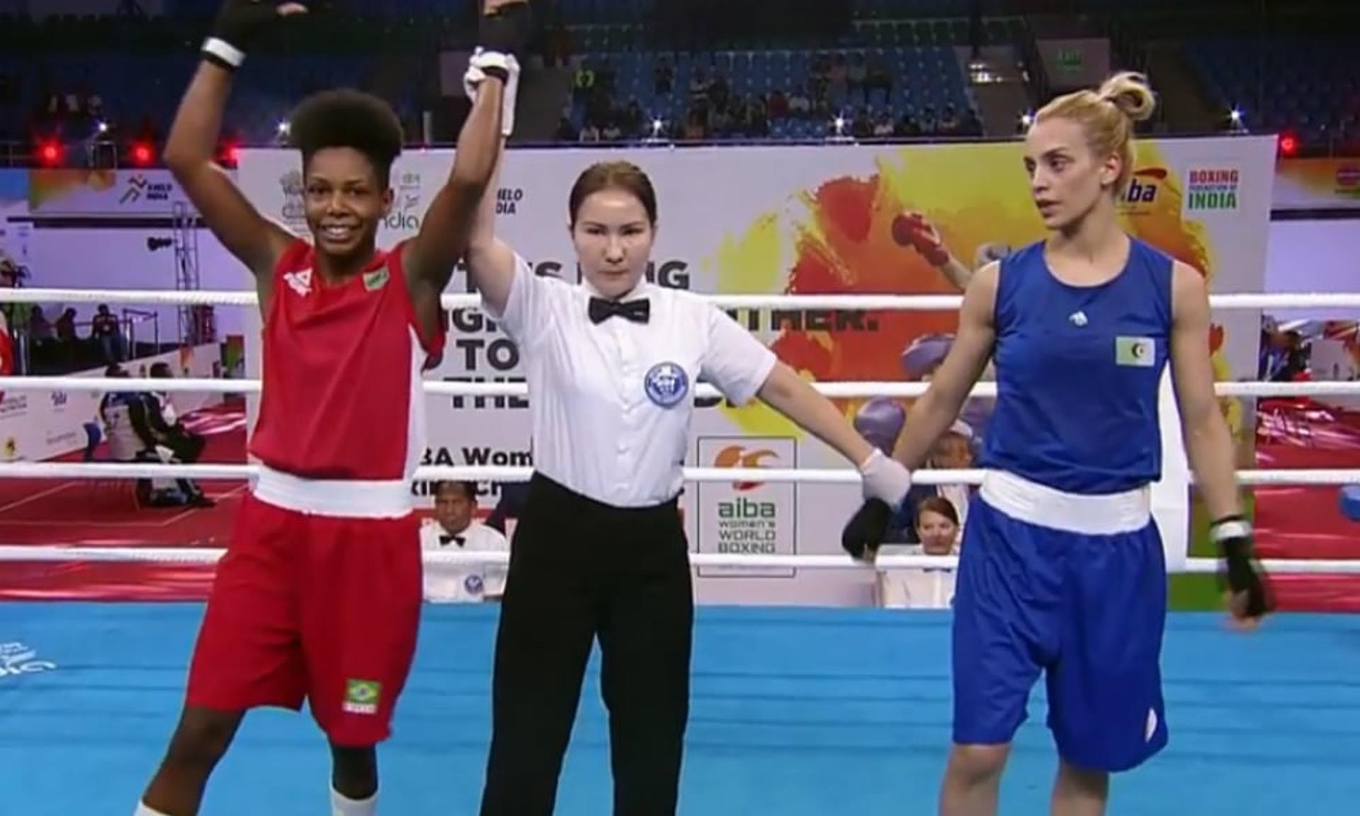 Jucielen Romeu no Mundial de boxe