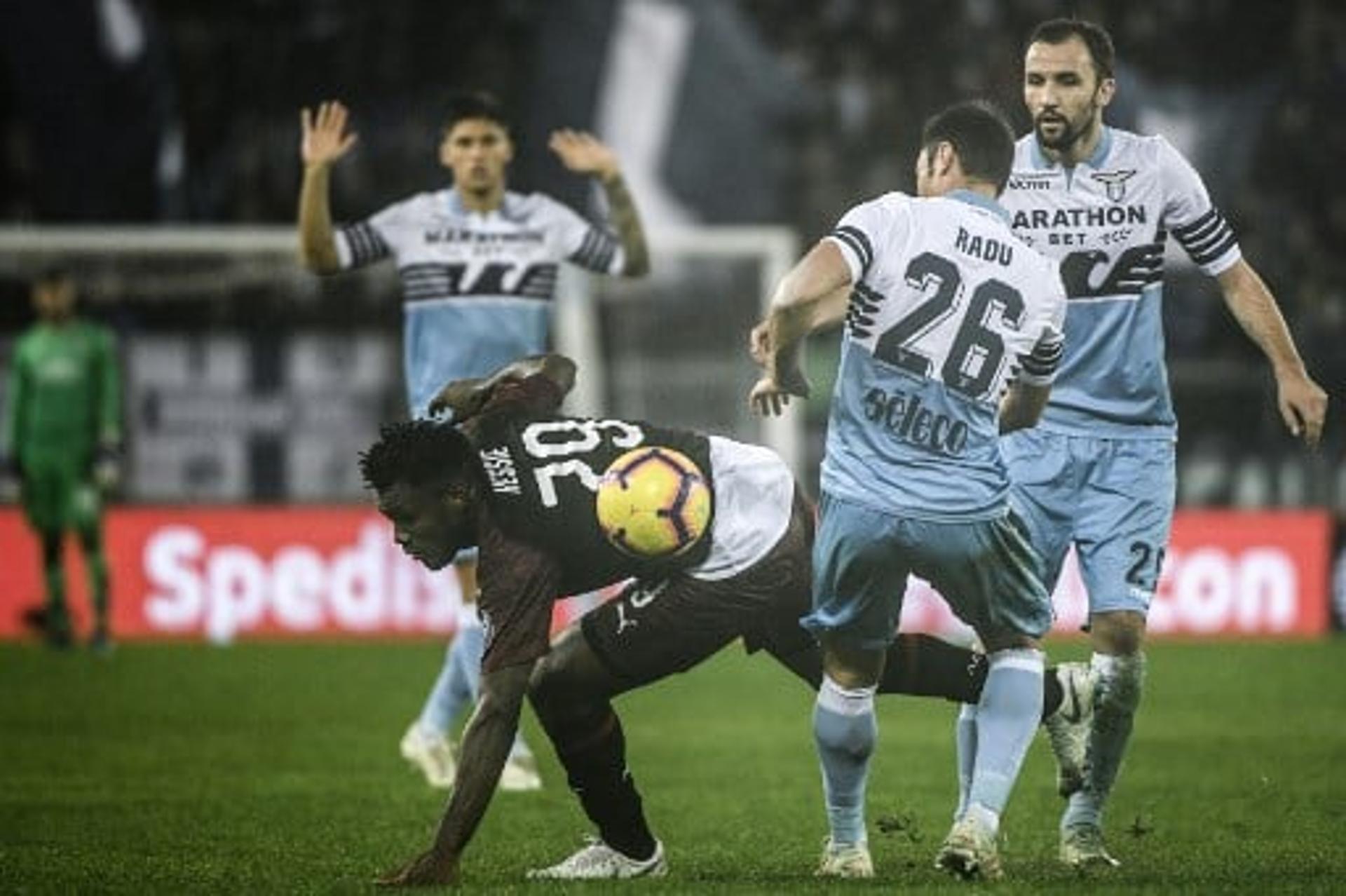 Kessie e Radu - Lazio x Milan