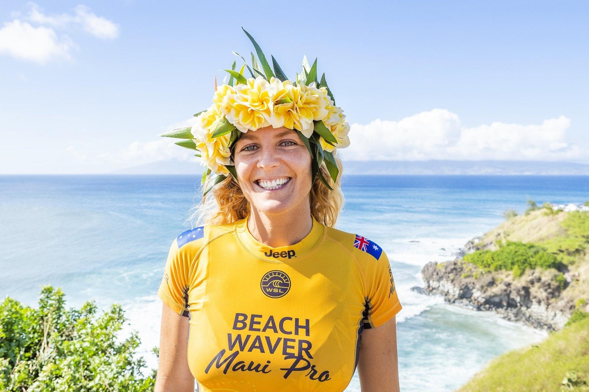 Stephanie Gilmore é heptacampeã do Circuito Mundial de Surf