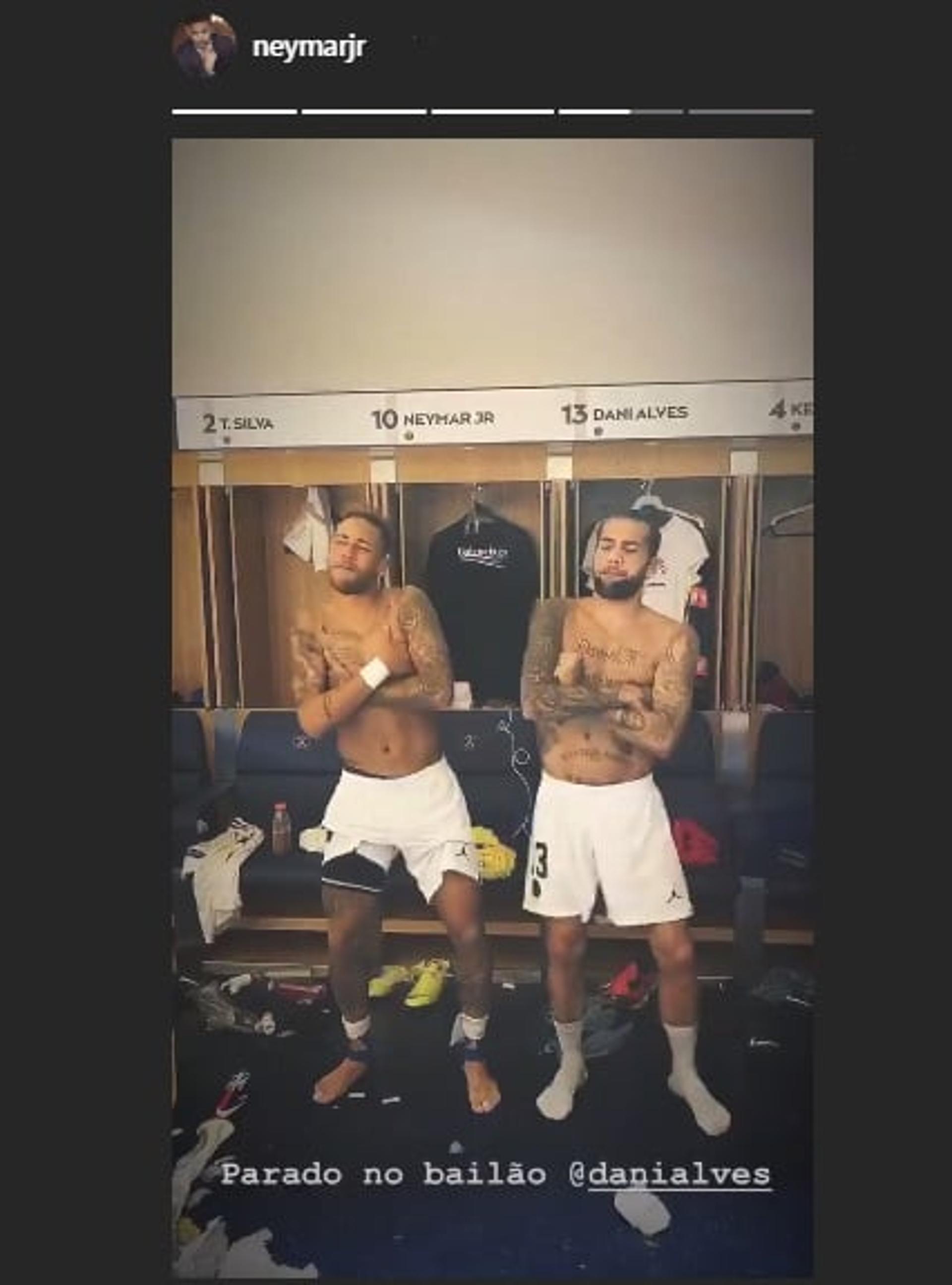 neymar e dani alves