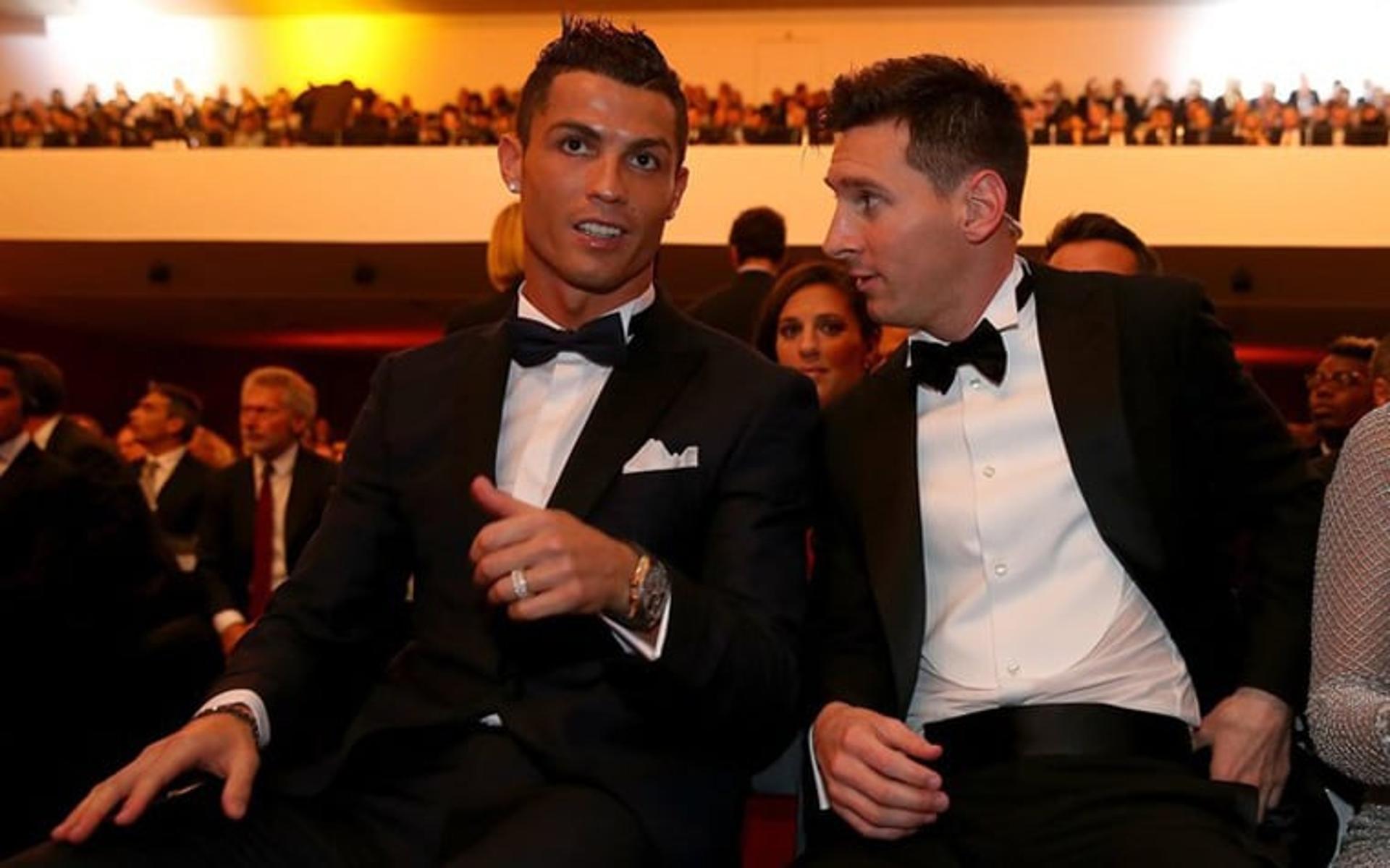 Cristiano Ronaldo e Messi