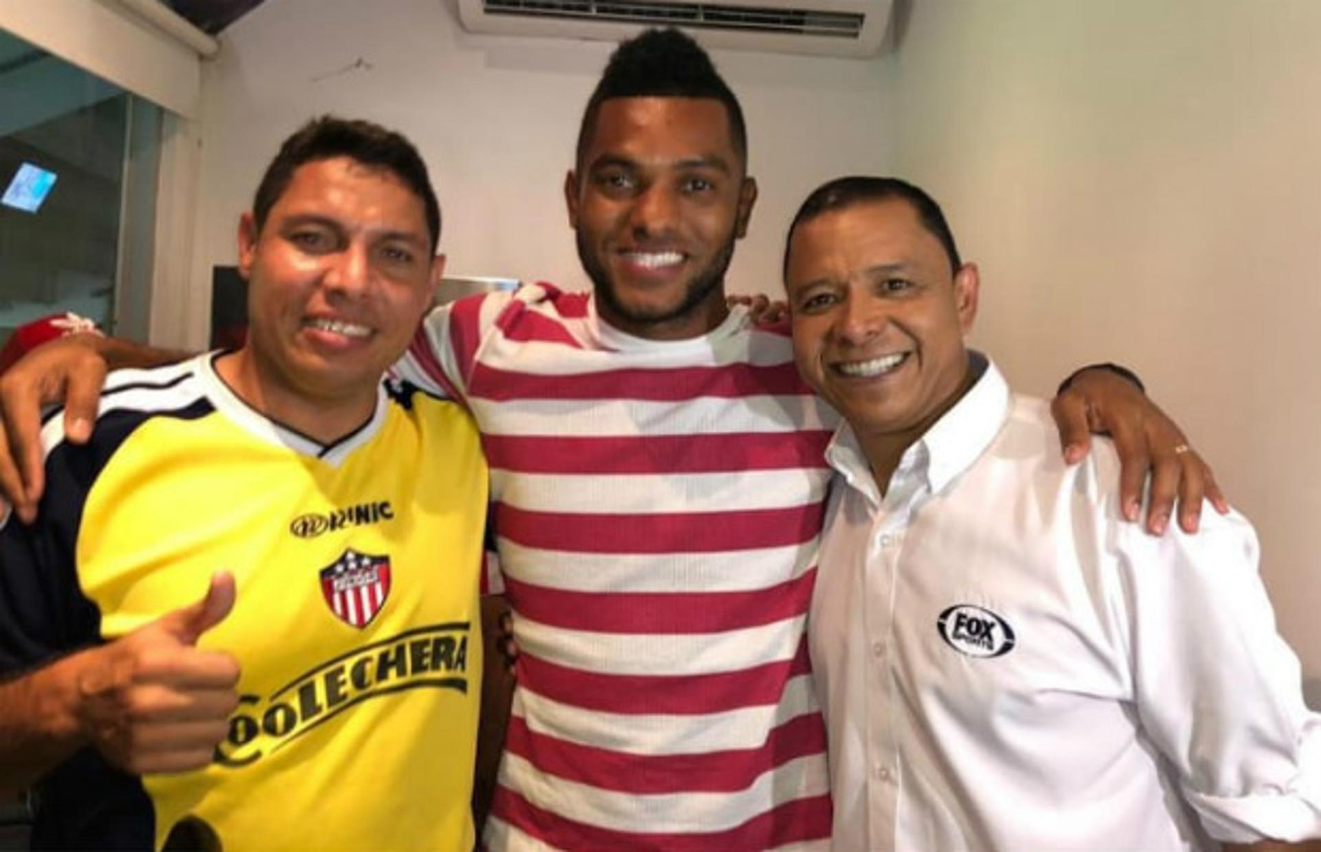 Borja foi ao estádio Metropolitano ver a final da Copa Sul-Americana, na quarta-feira