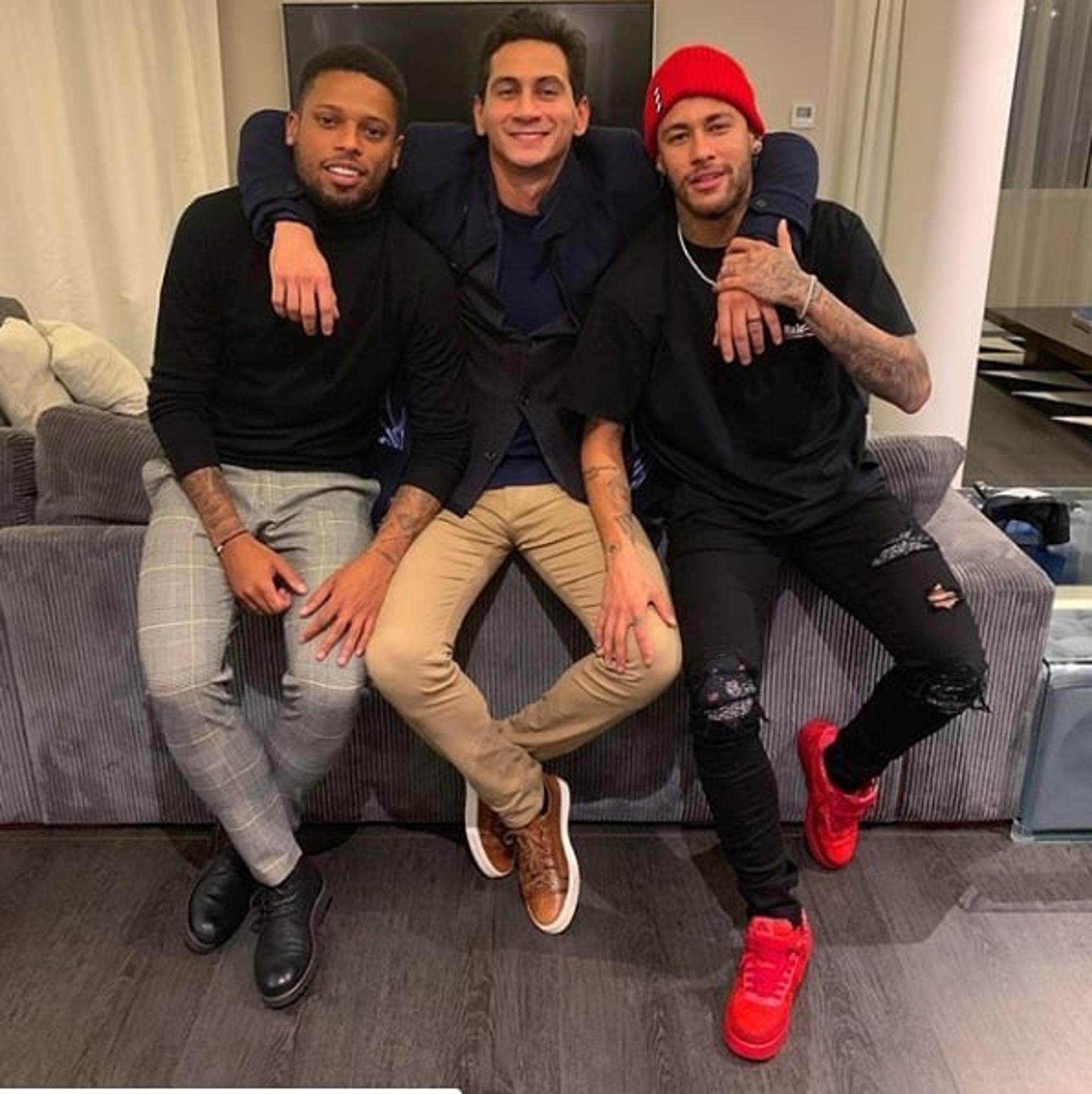 Neymar, Ganso e André