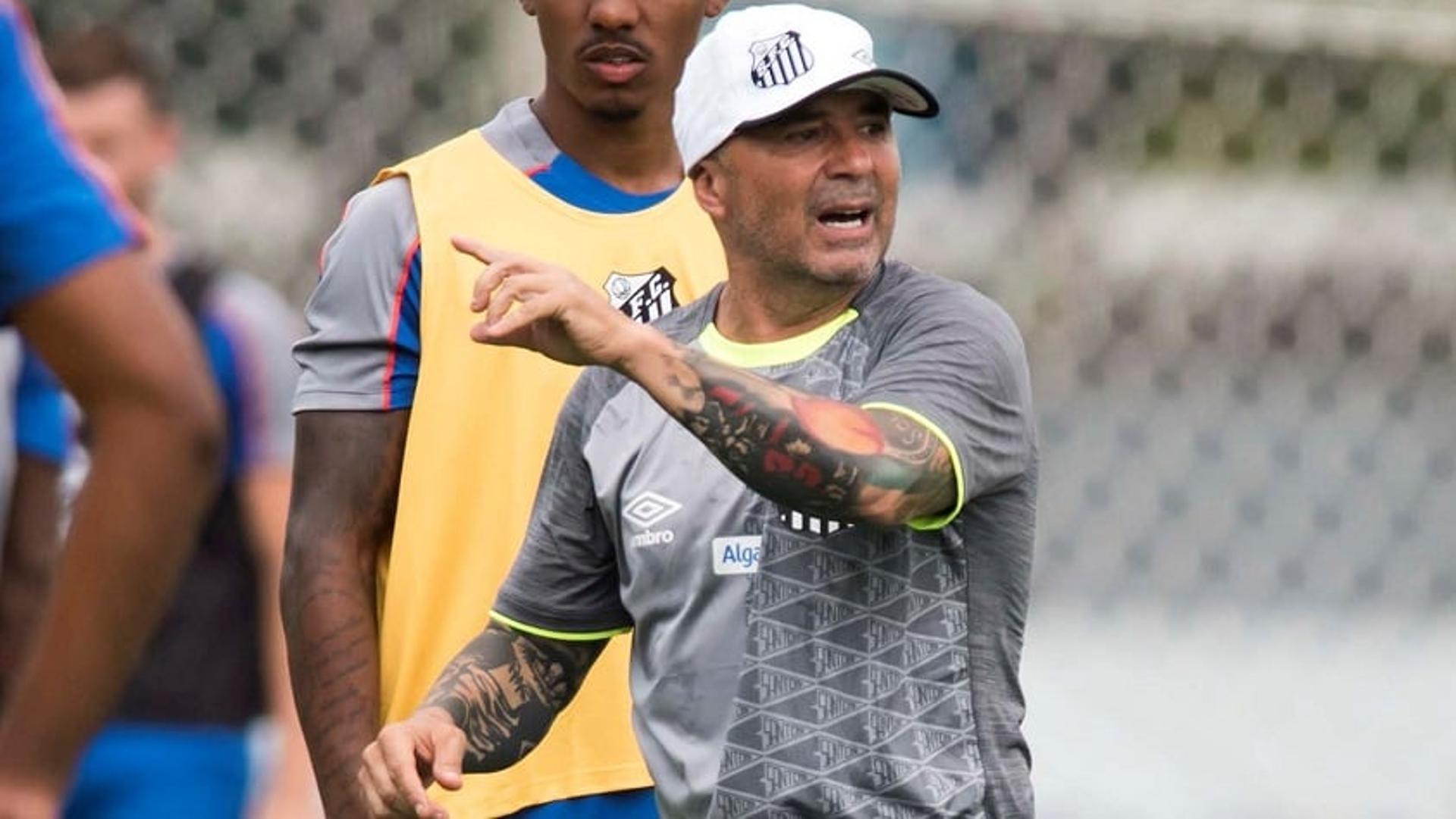 Sampaoli - Santos - Primeiro Dia