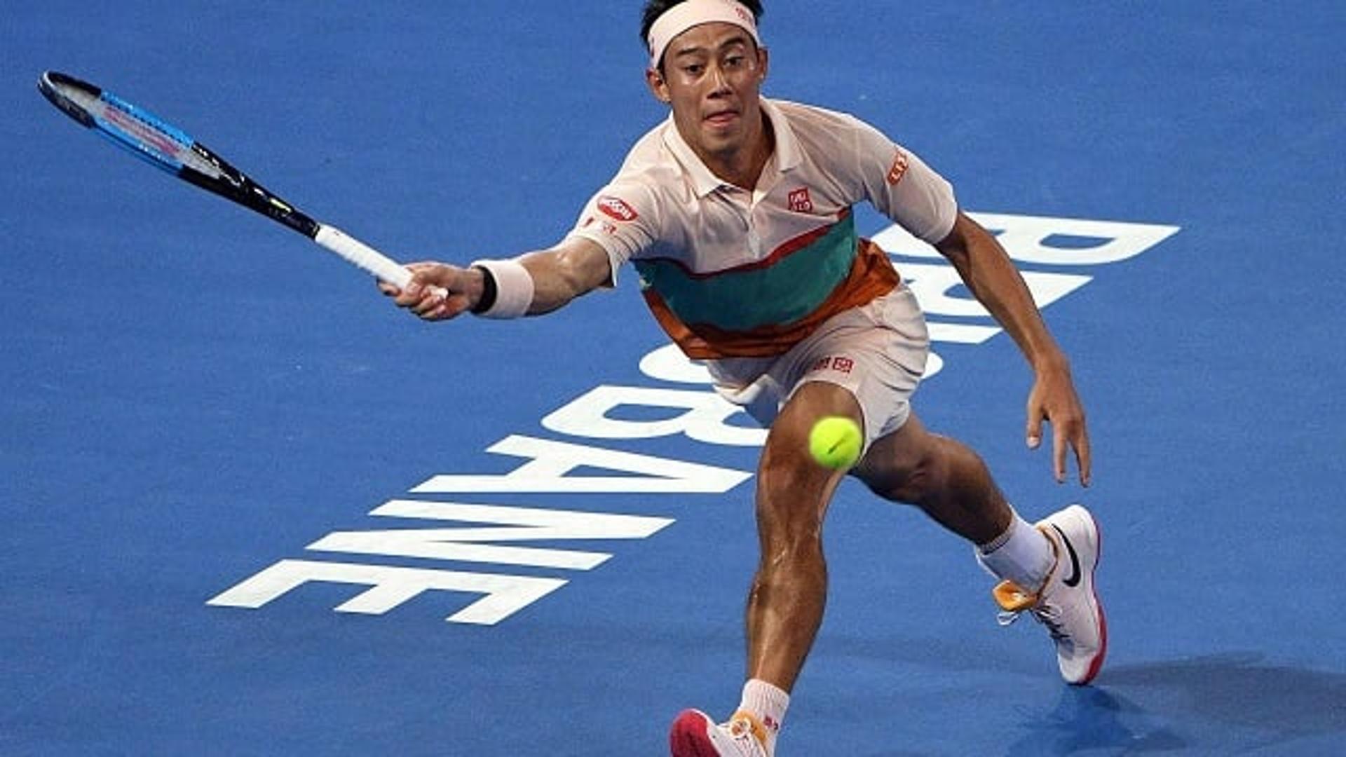 Nishikori em Brisbane 2019