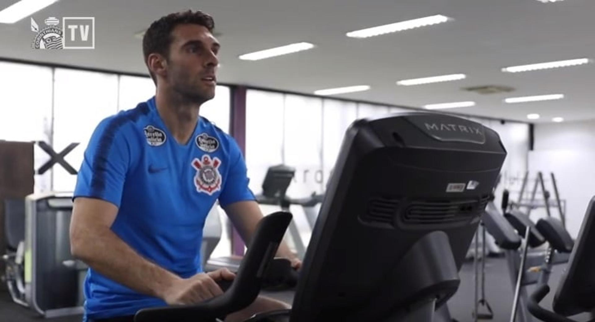 Boselli fez testes físicos no Corinthians