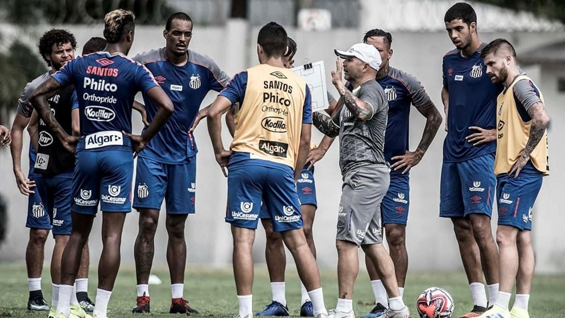 Treino Santos