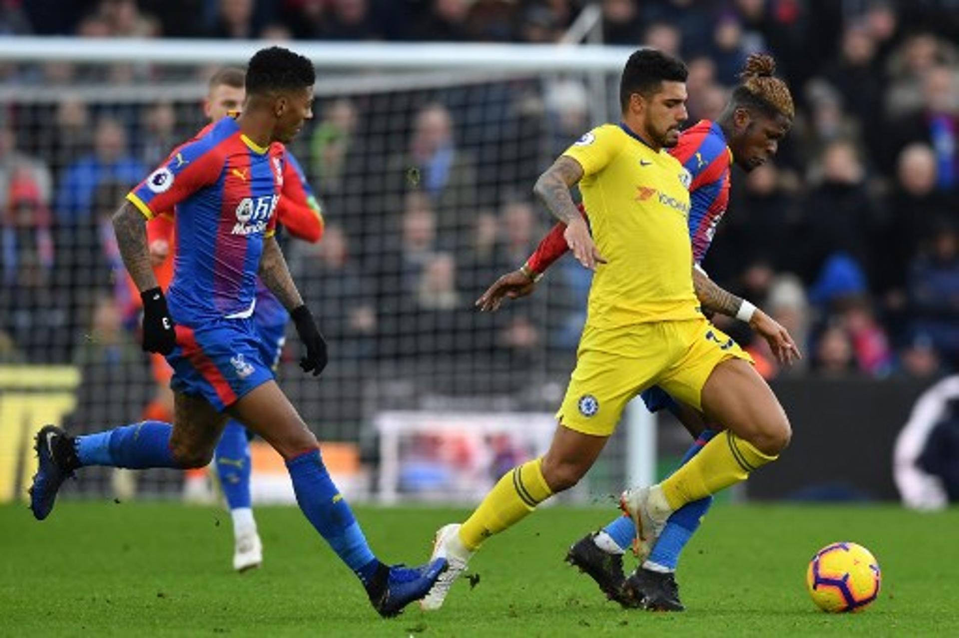 Emerson Palmieri e Zaha - Crystal Palace x Chelsea