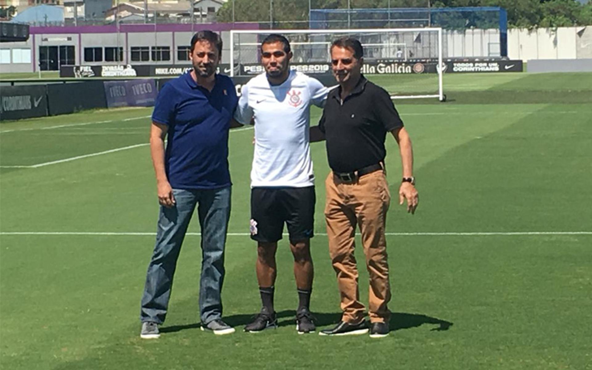 Apresentação do Sornoza no Corinthians