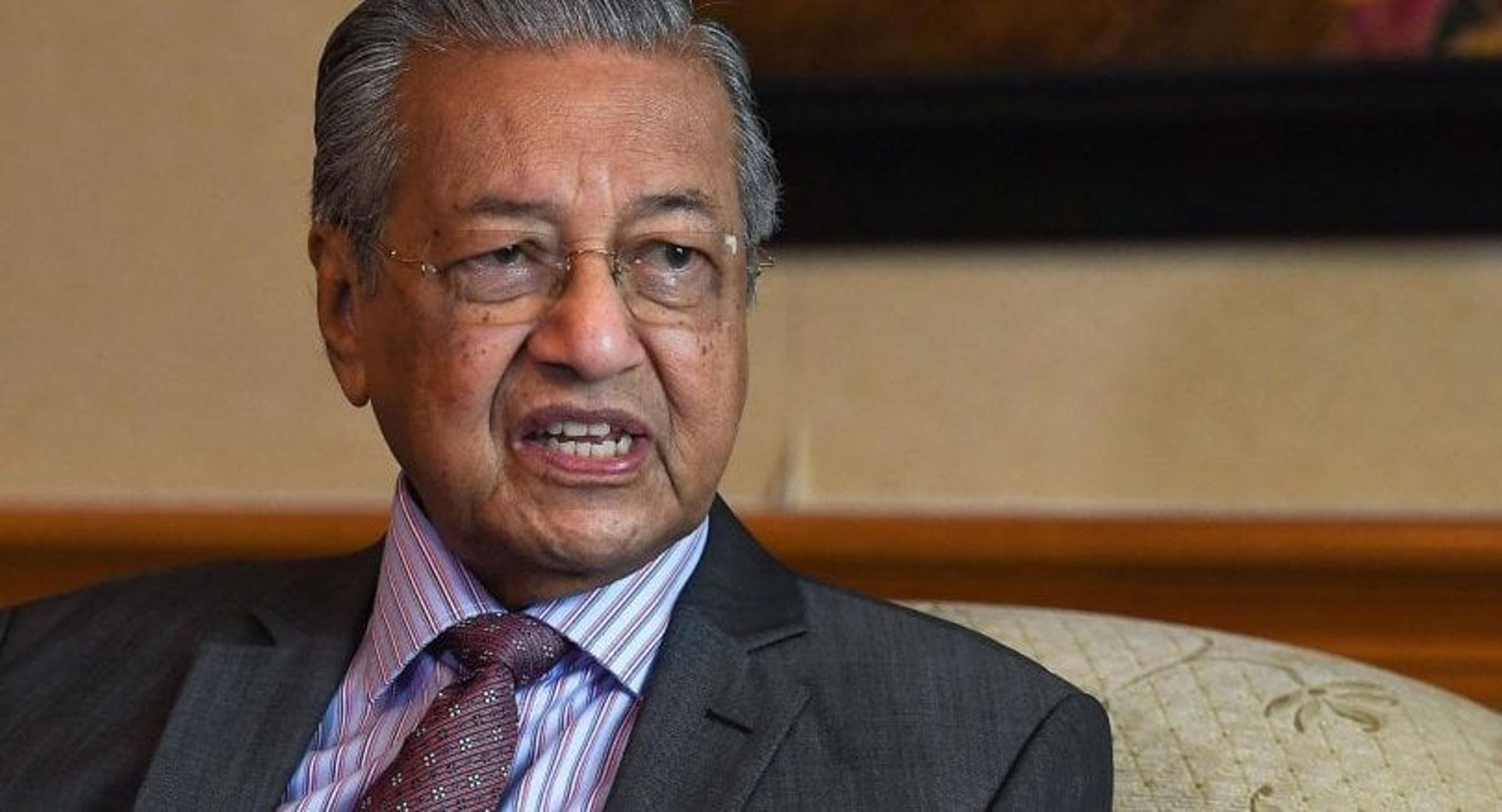 Mahathir Mohamad, primeiro-ministro da Malásia