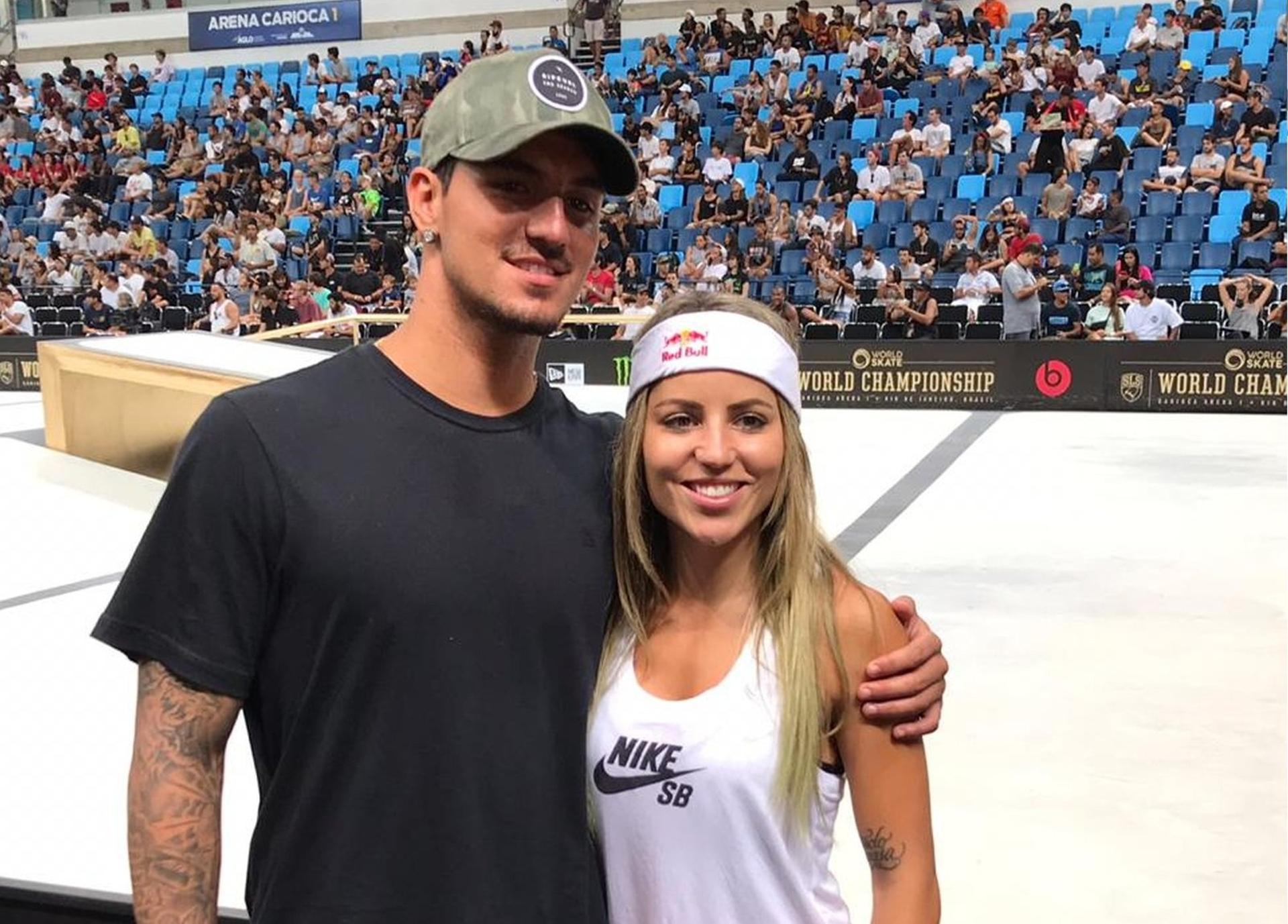 Gabriel Medina e Letícia Bufoni