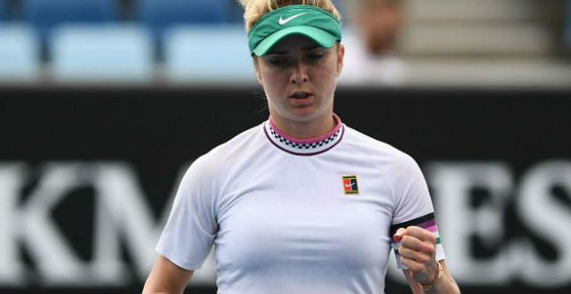 Elina Svitolina no Australian Open em 2019