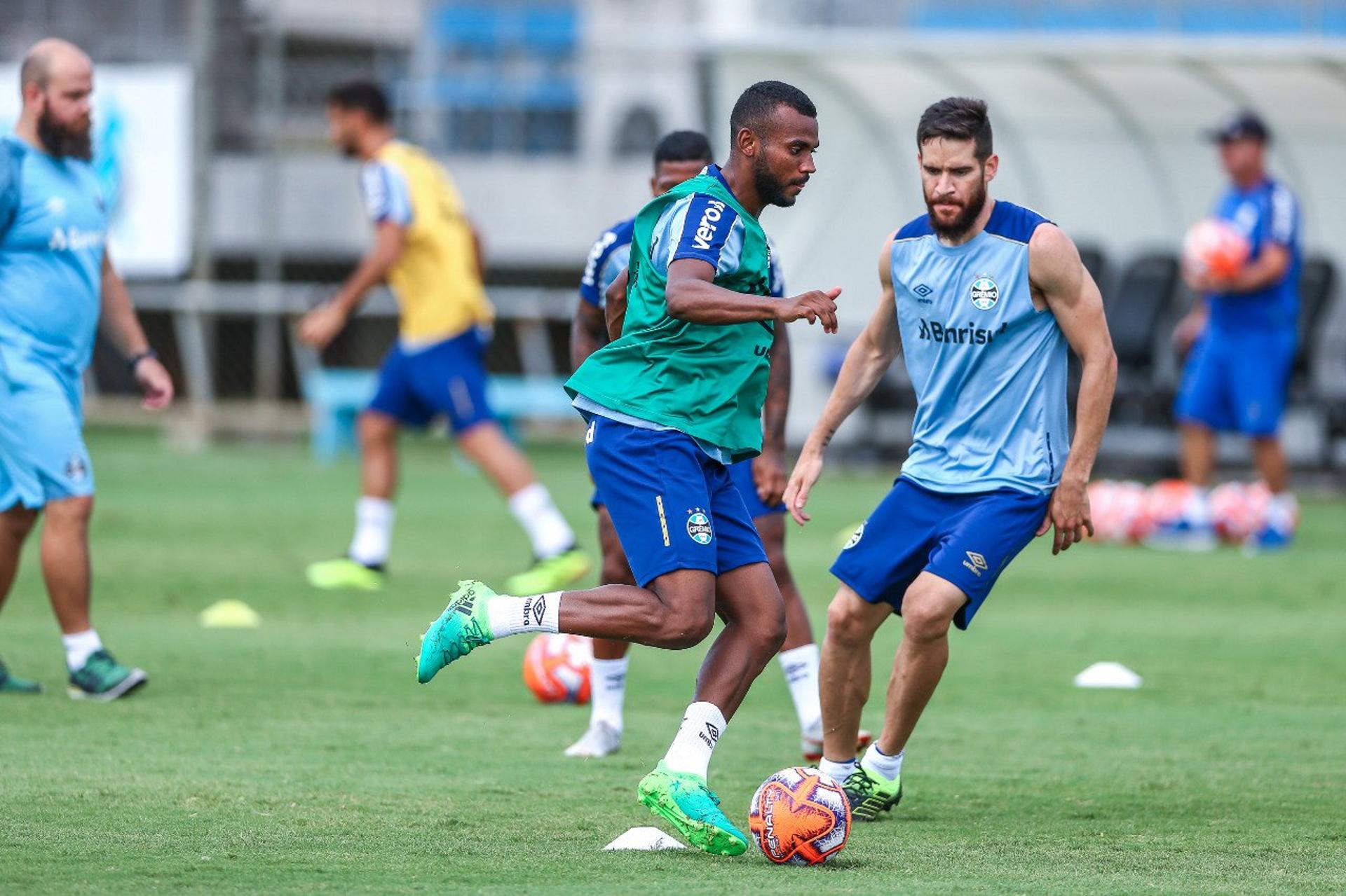 Treino do Grêmio nessa quinta-feira (17)