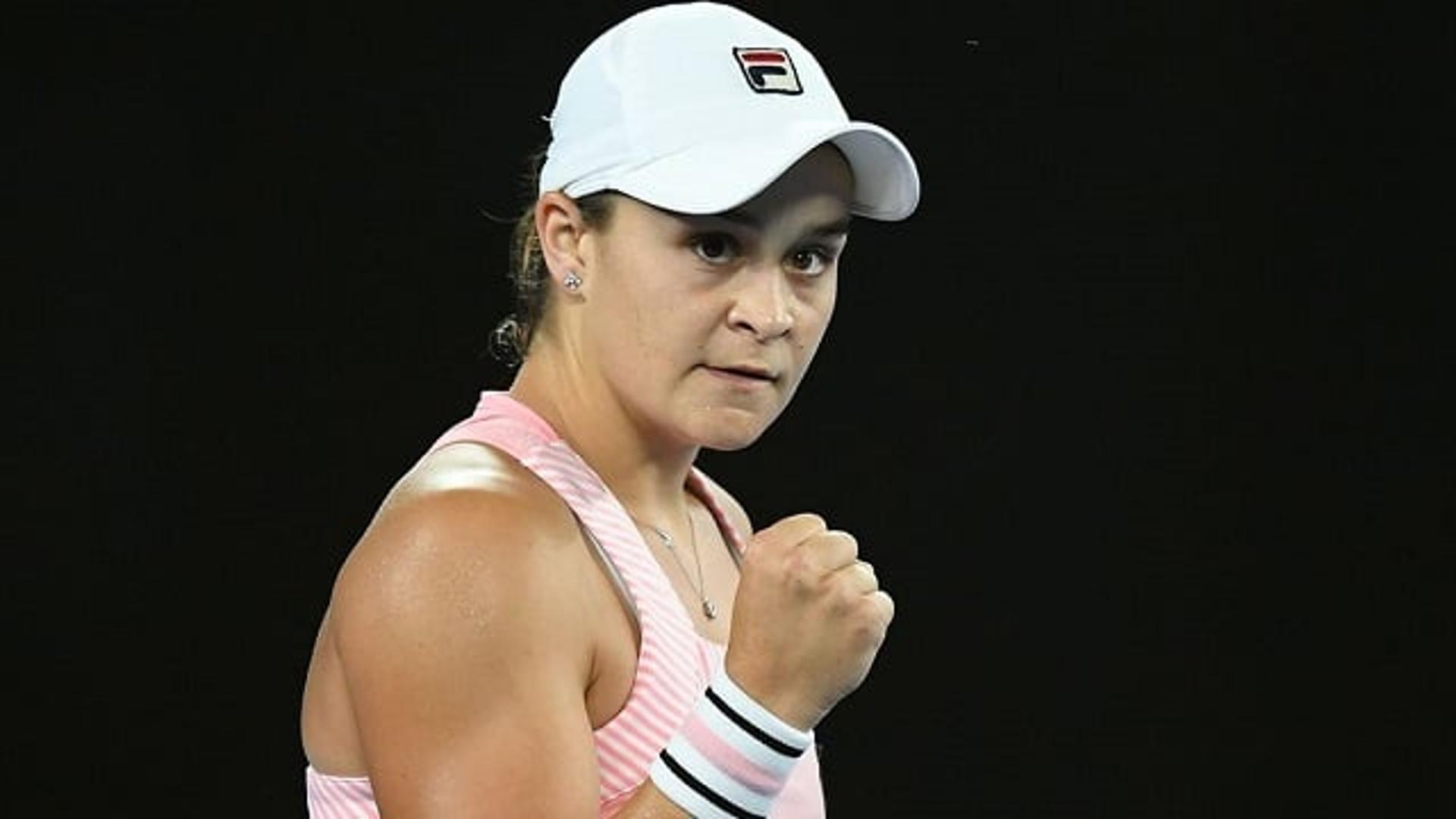 Ashleigh Barty no Australian Open 2019