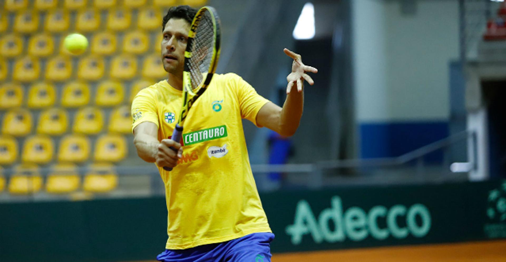 Marcelo Melo na Copa Davis 2019