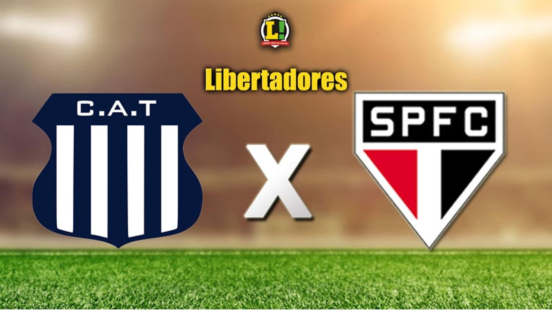 Apresentação LIBERTADORES: Talleres x São Paulo