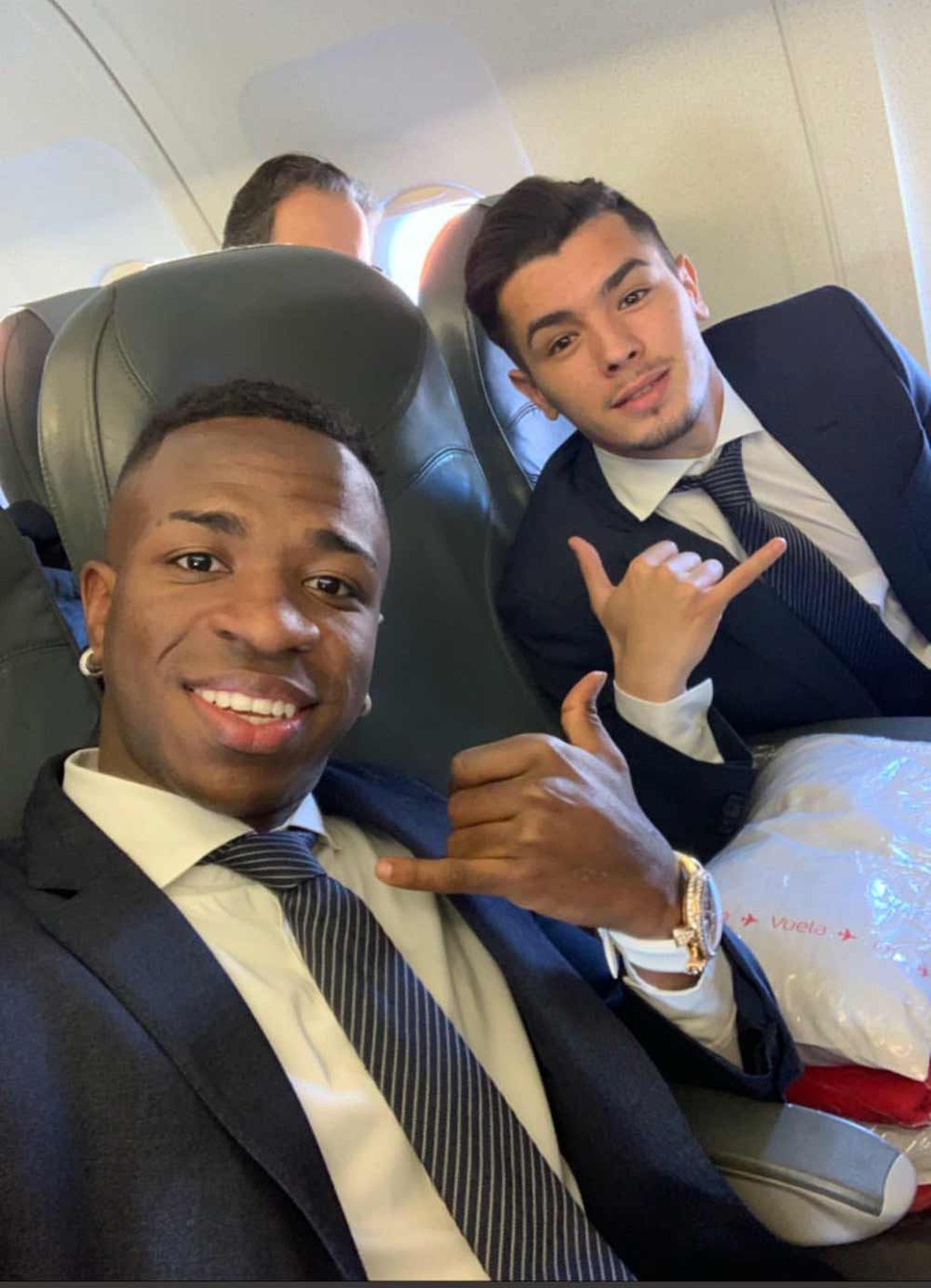 Vinicius Junior e Brahim Díaz - Real Madrid