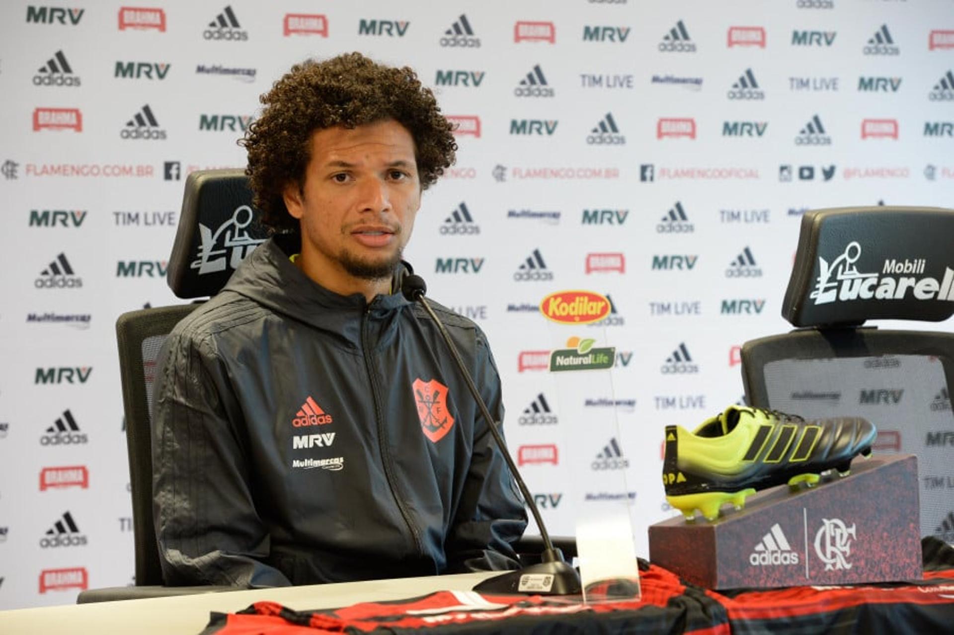 Coletiva Willian Arão - Flamengo