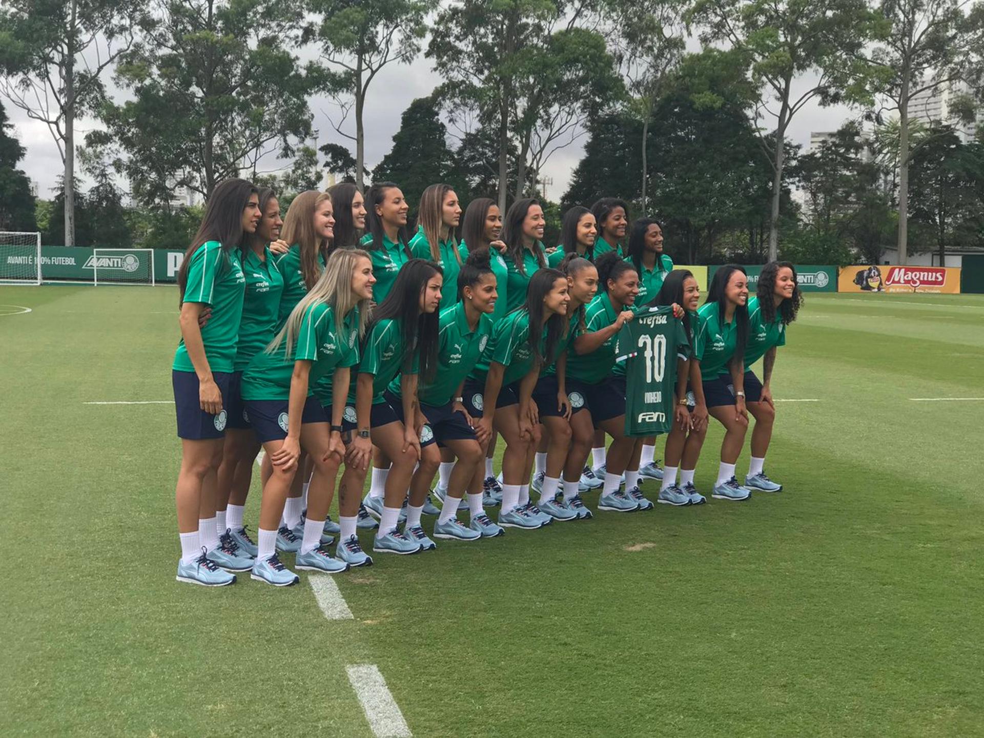 Time feminino do Palmeiras disputará o Campeonato Paulista e a segunda divisão do Brasileiro da modalidade