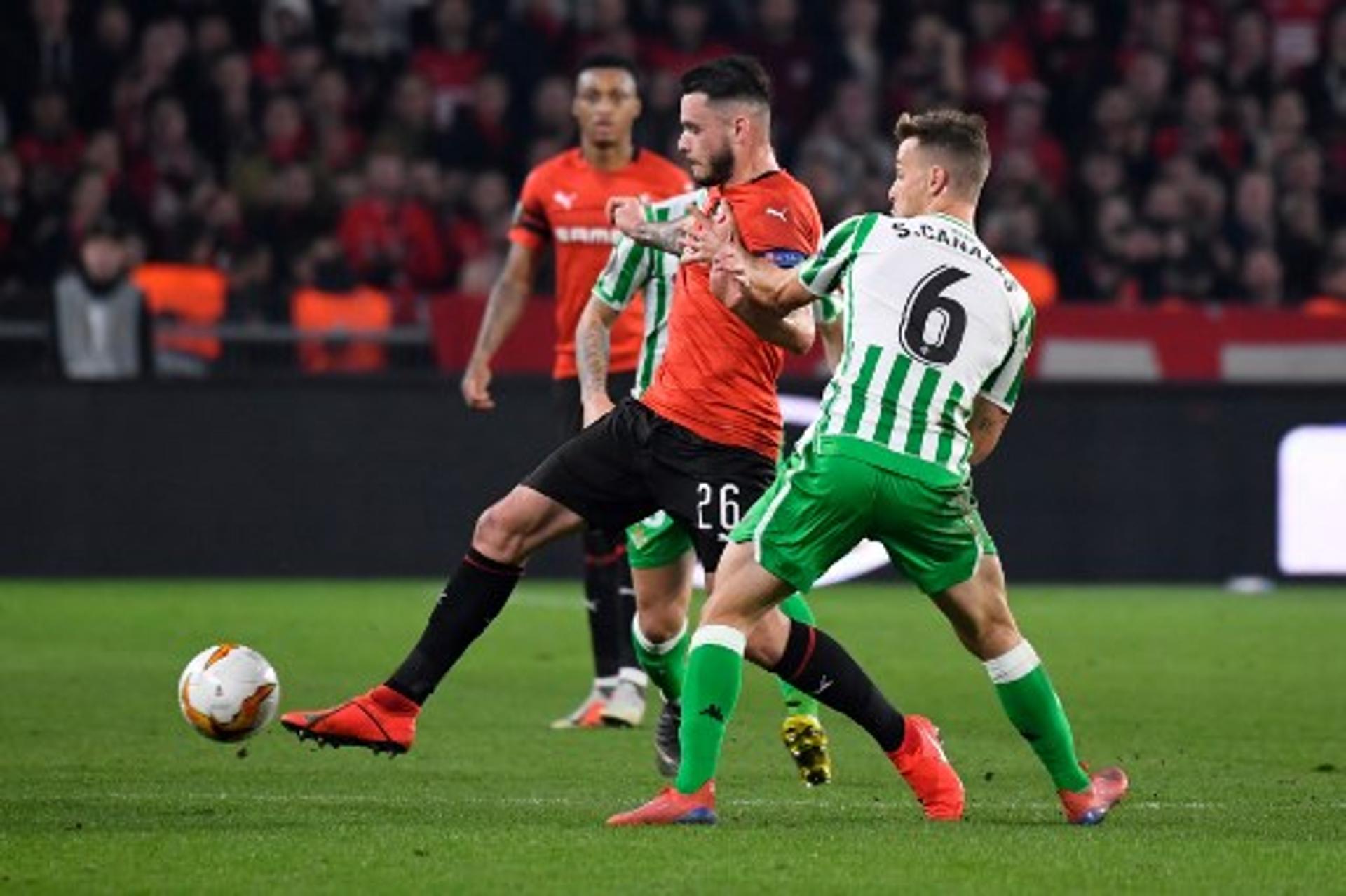 Gelin e Canales - Rennes x Betis