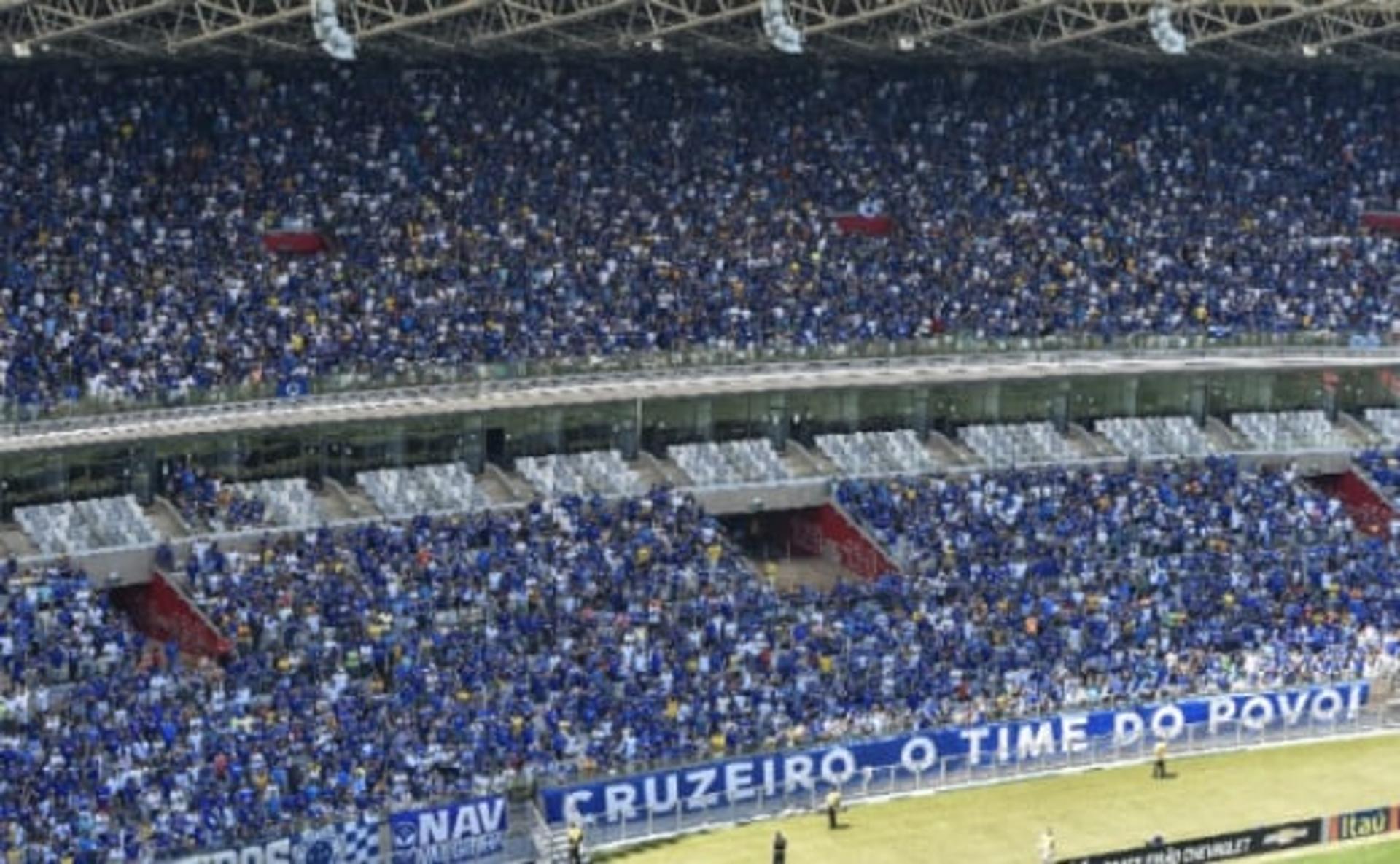 Torcida da Raposa já garantiu seu lugar no clássico diante do América-MG