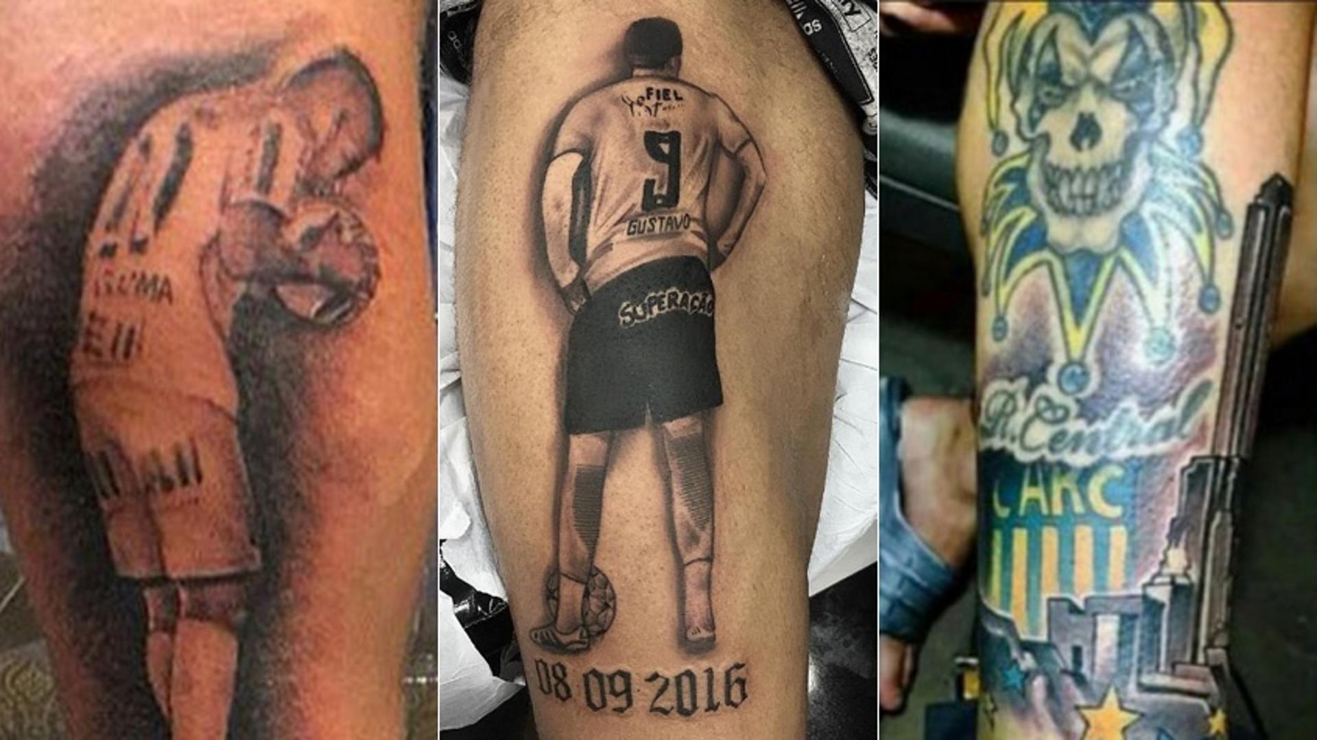 Aonde pode chegar ao amor a um clube ou a um momento marcante na carreira? Para jogadores como Gustagol, do Corinthians, Dí Maria, do PSG ou Lucas Lima, que atualmente defende o Palmeiras, ficaram marcados na Pele. Confira os jogadores que tatuaram símbolos de clubes.&nbsp;