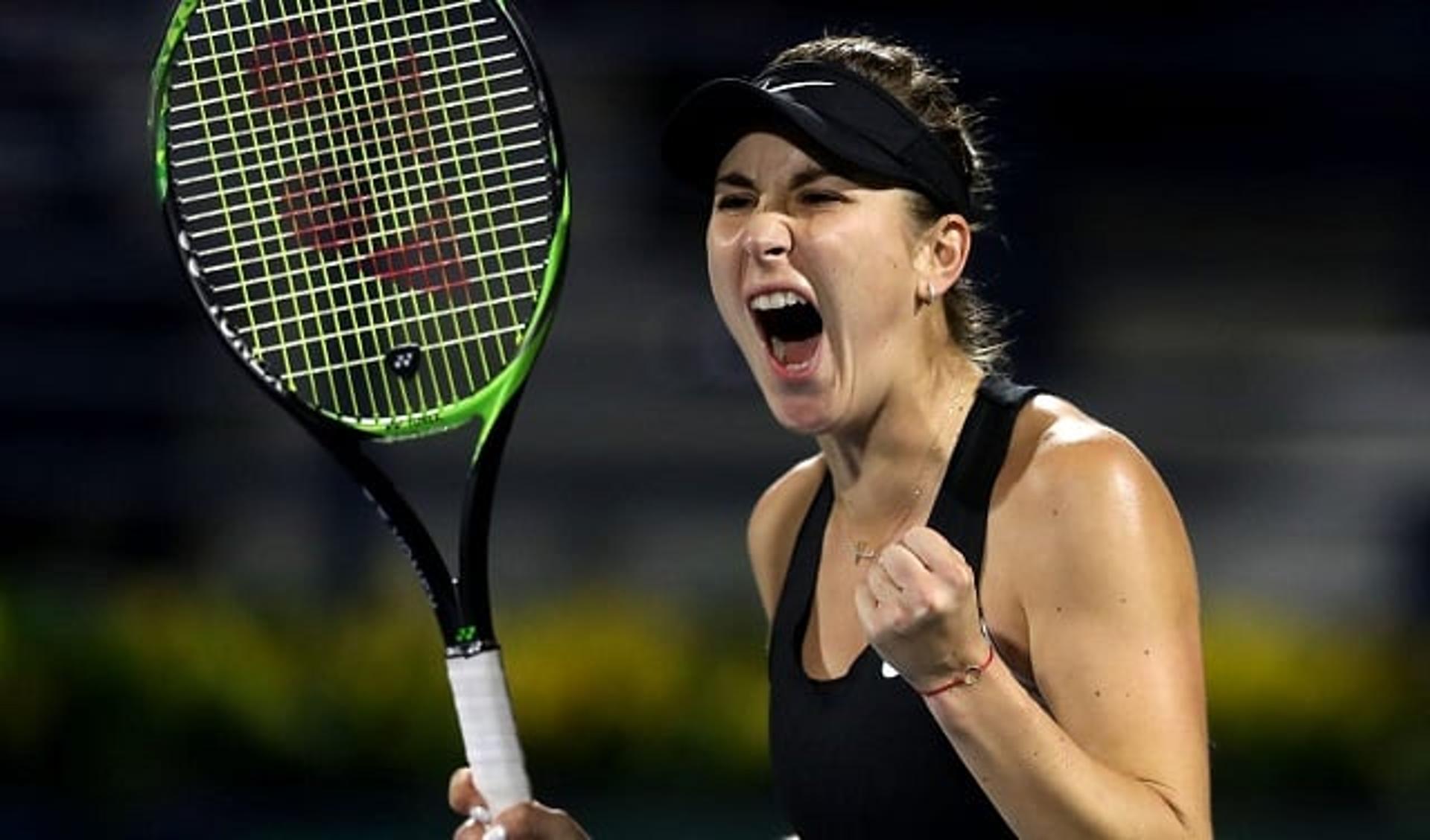 Belinda Bencic no WTA Premier de Dubai em 2019