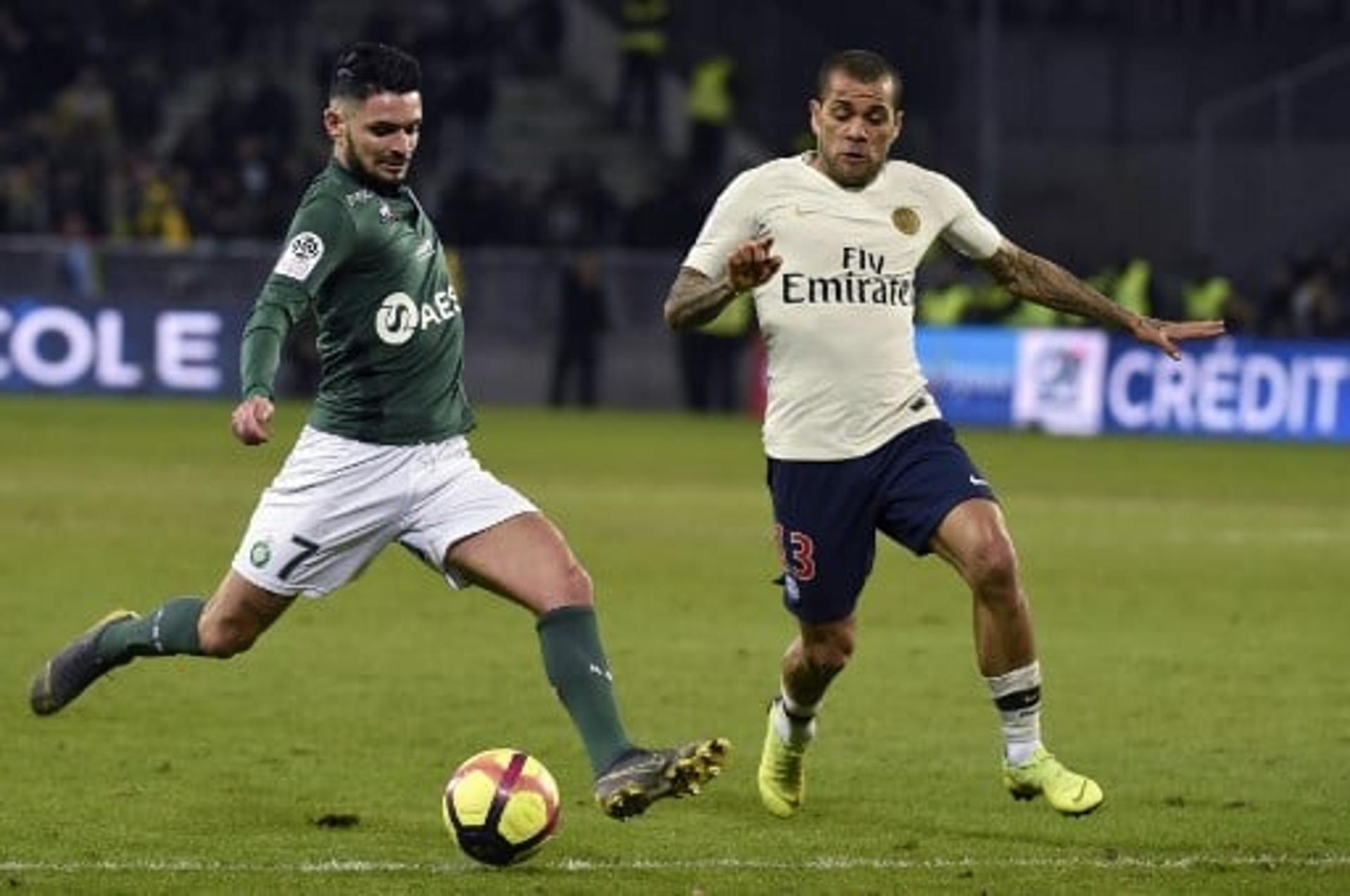 Daniel Alves - Saint-Étienne x PSG