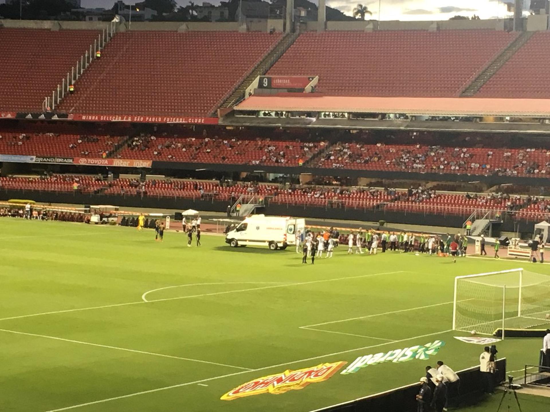 Ambulância no Morumbi