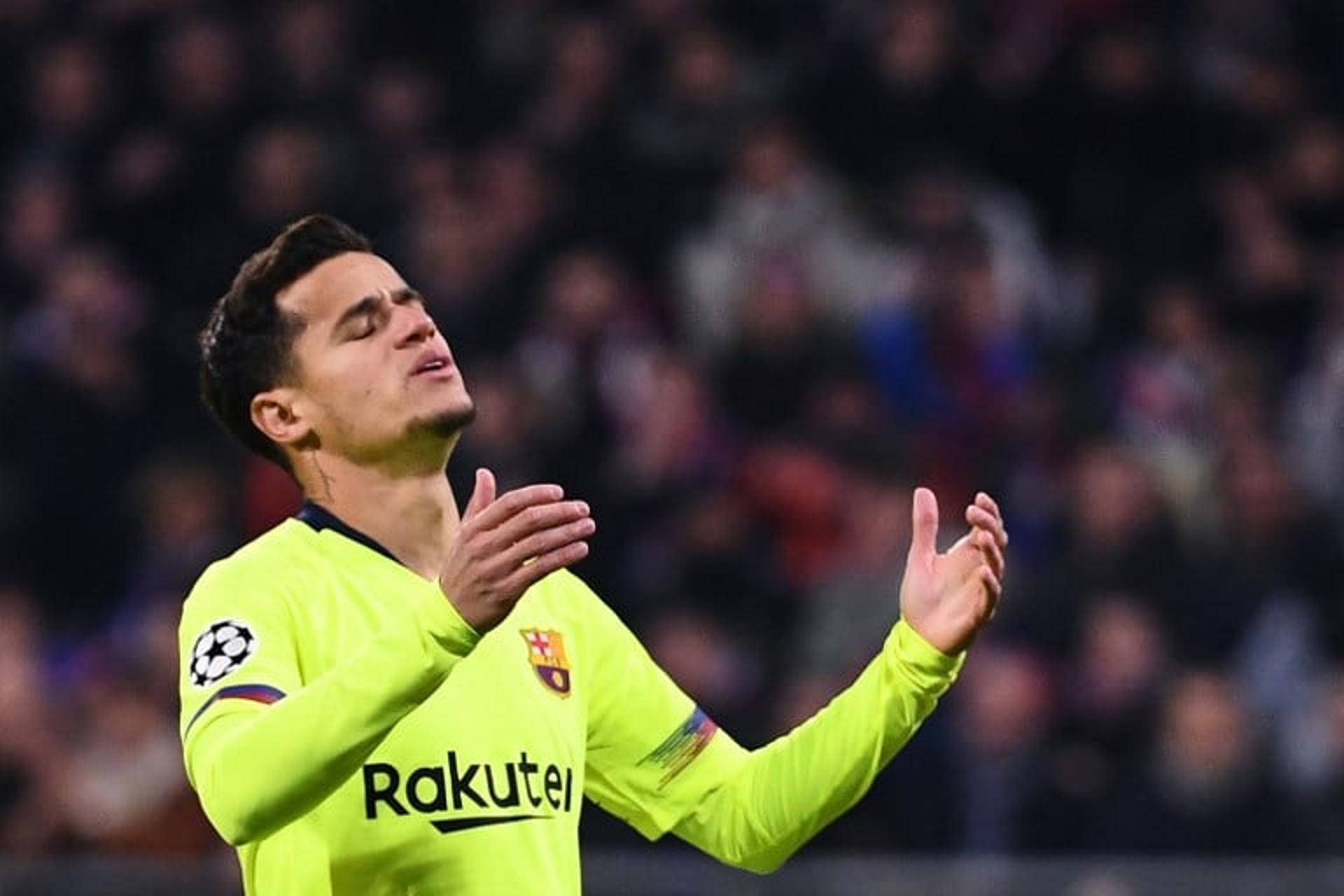 Philippe Coutinho - Lyon x Barcelona