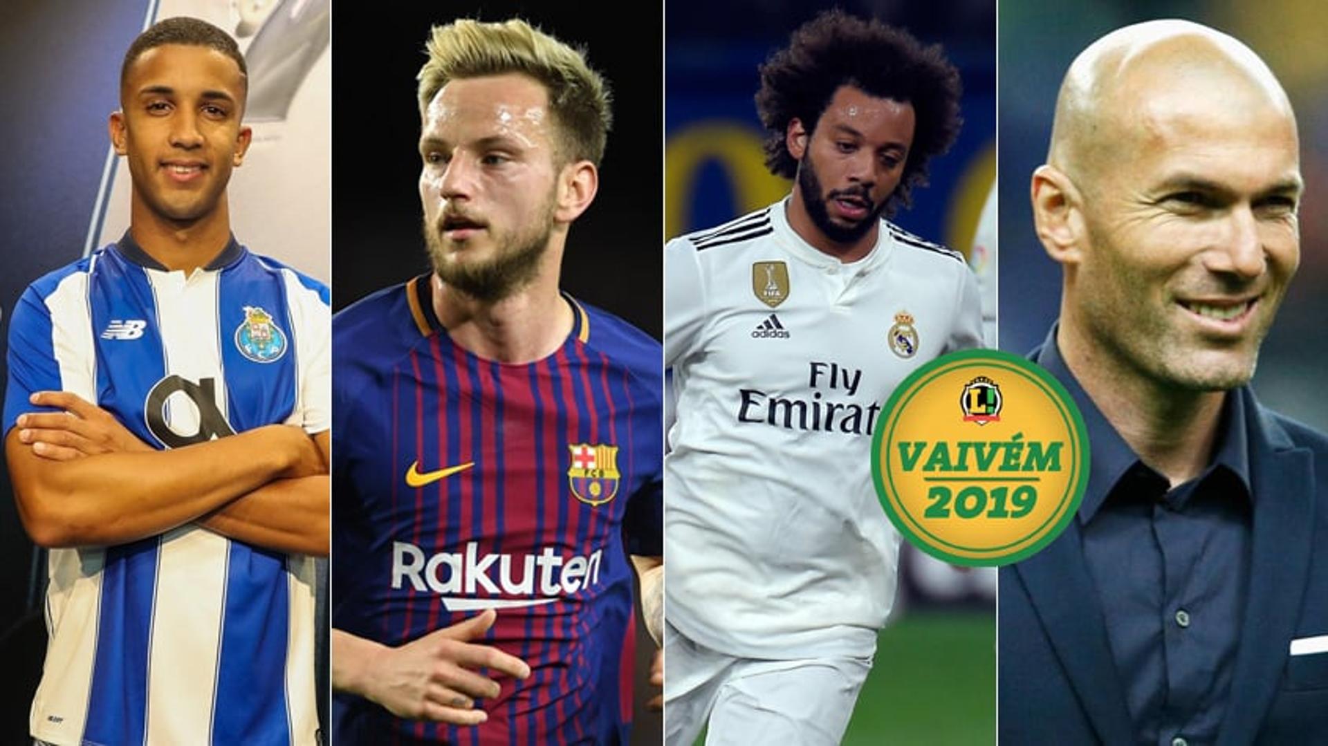 Jorge, Rakitic, Marcelo, Zidane VAIVÉM