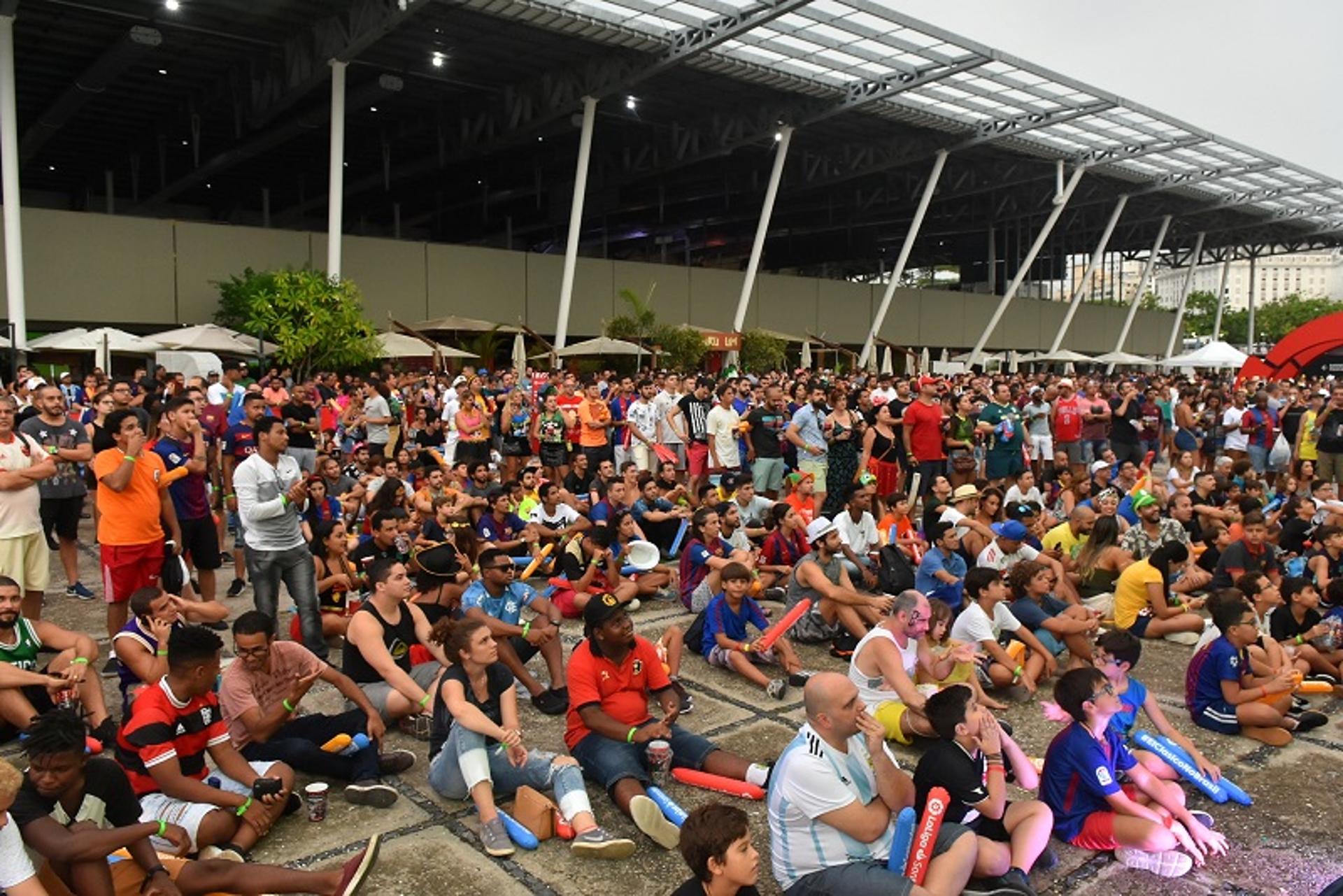 Evento da La Liga na Marina da Glória