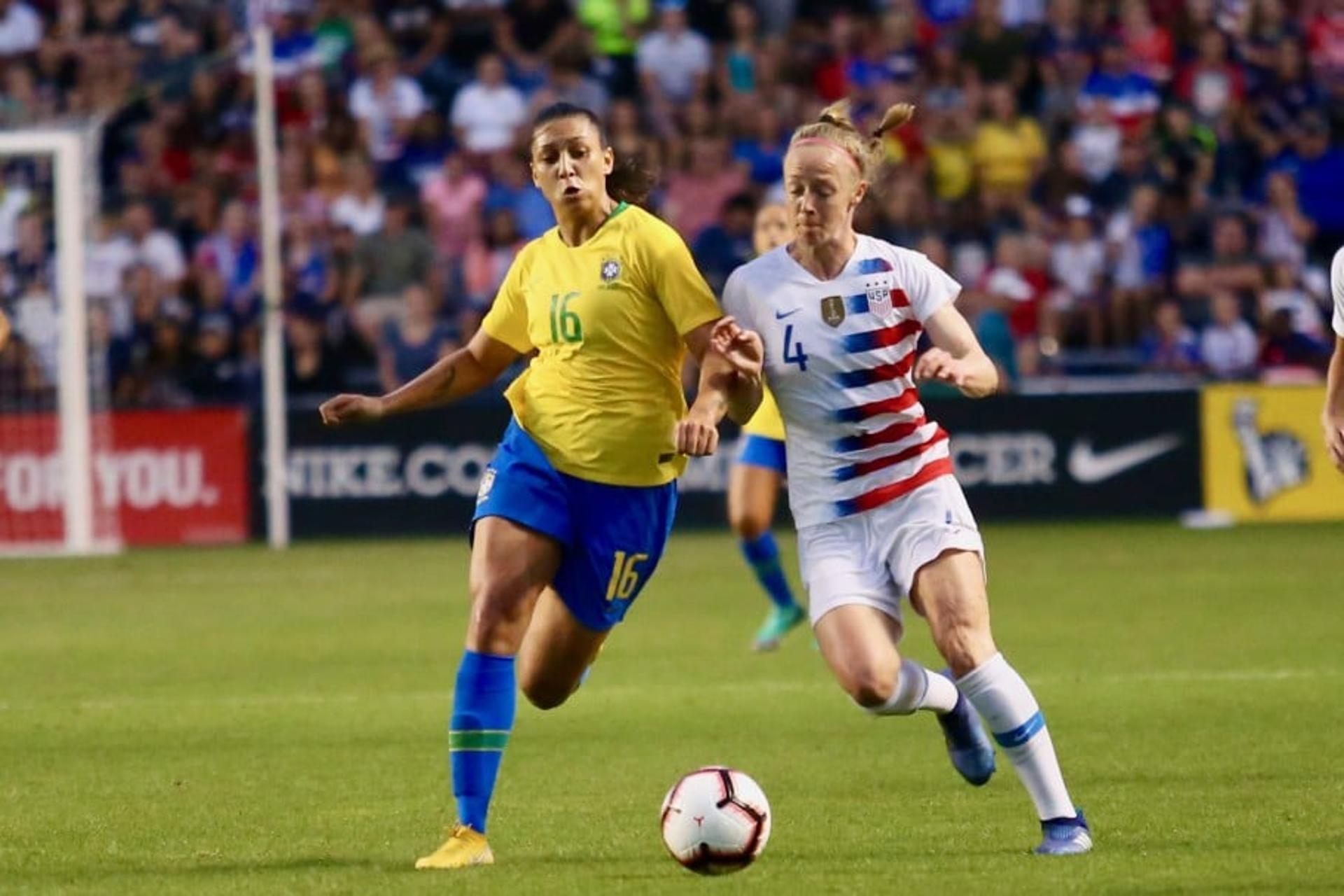 Brasil x EUA - Futebol Feminino