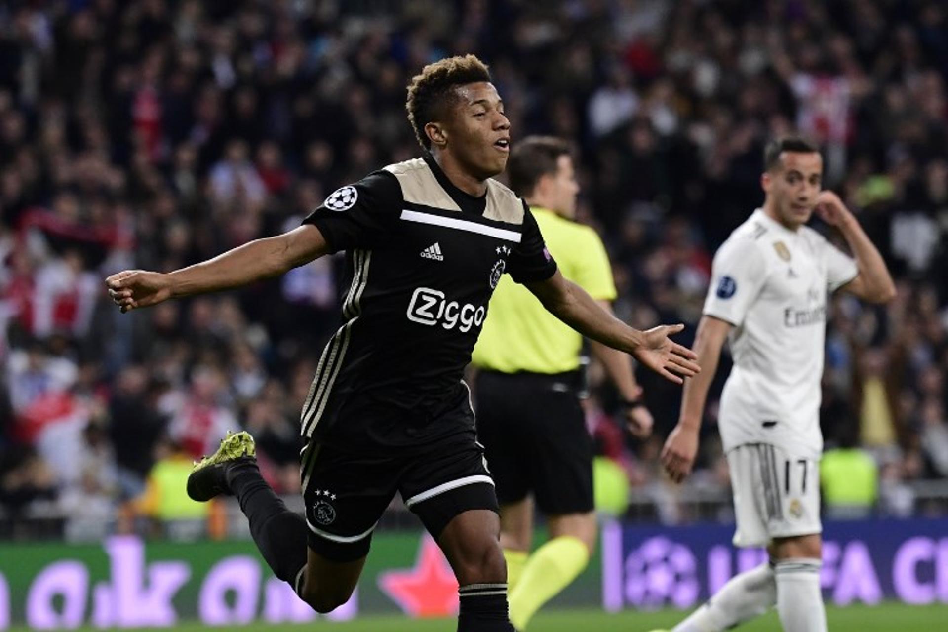 Real Madrid x Ajax Neres