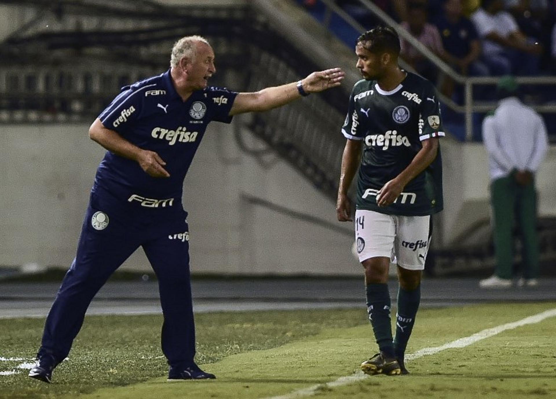 Junior Barranquilla x Palmeiras Felipão e Scarpa