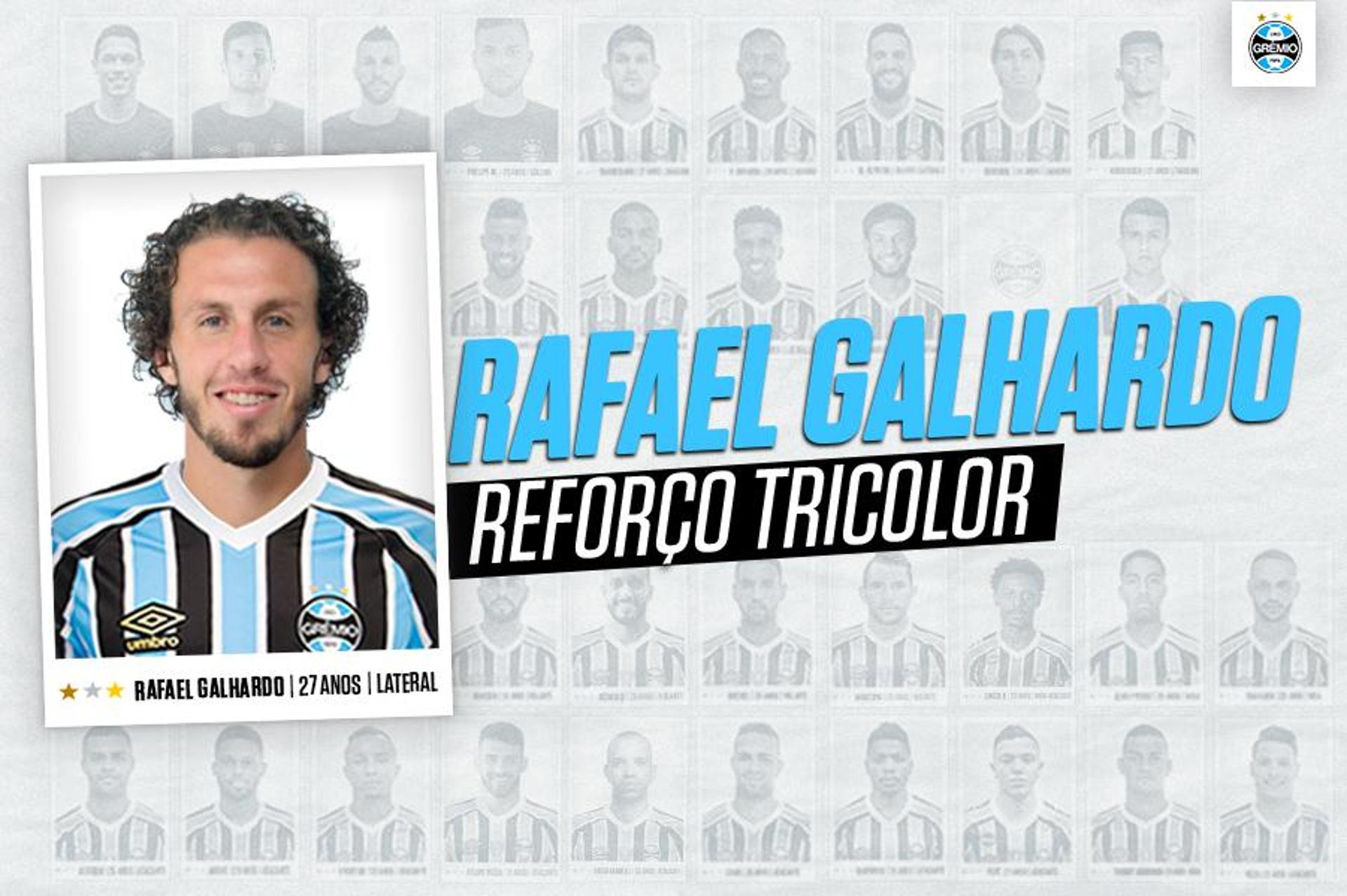 Rafael Galhardo no Grêmio