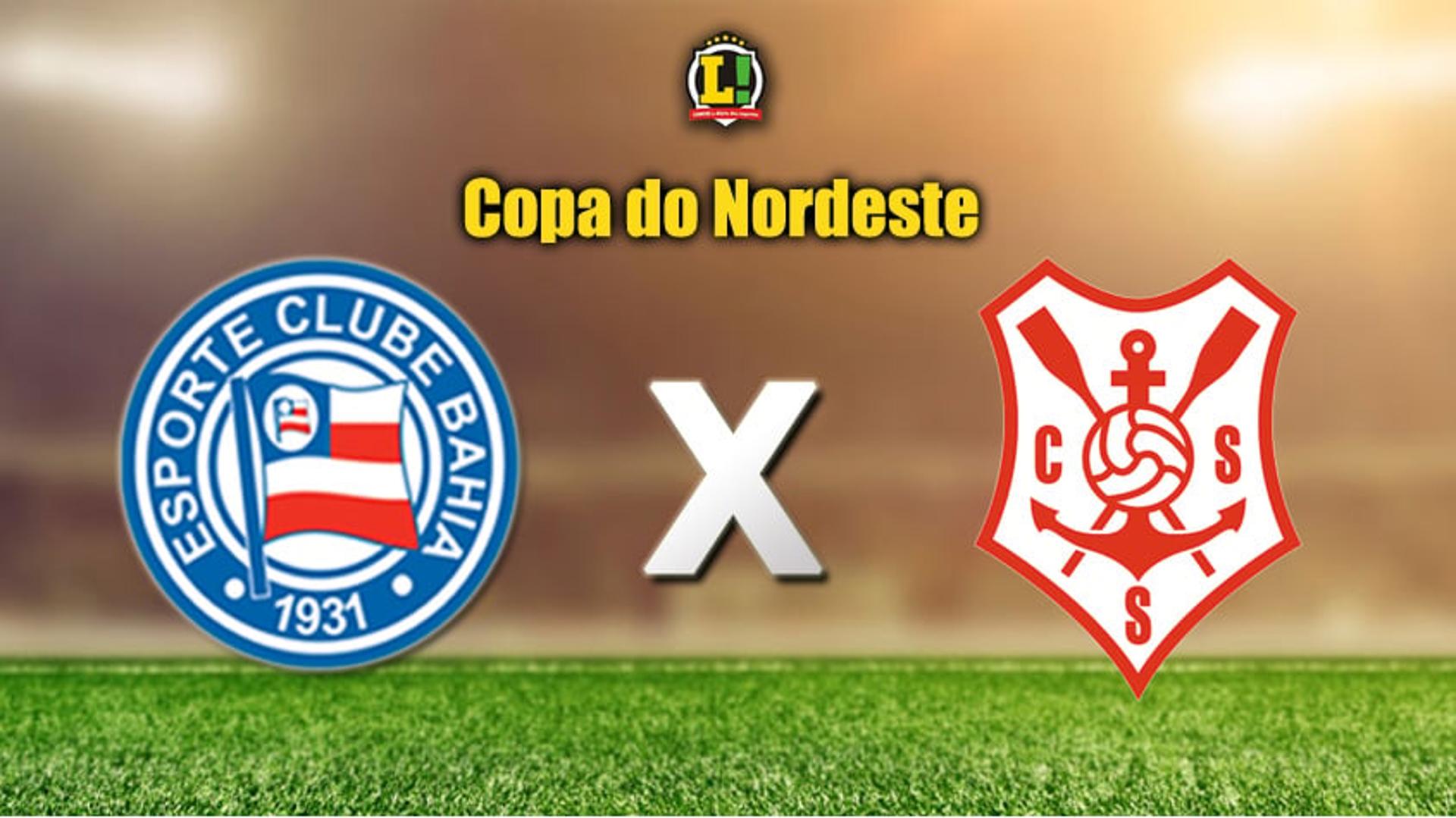 COPA DO NORDESTE: Bahia x Sergipe